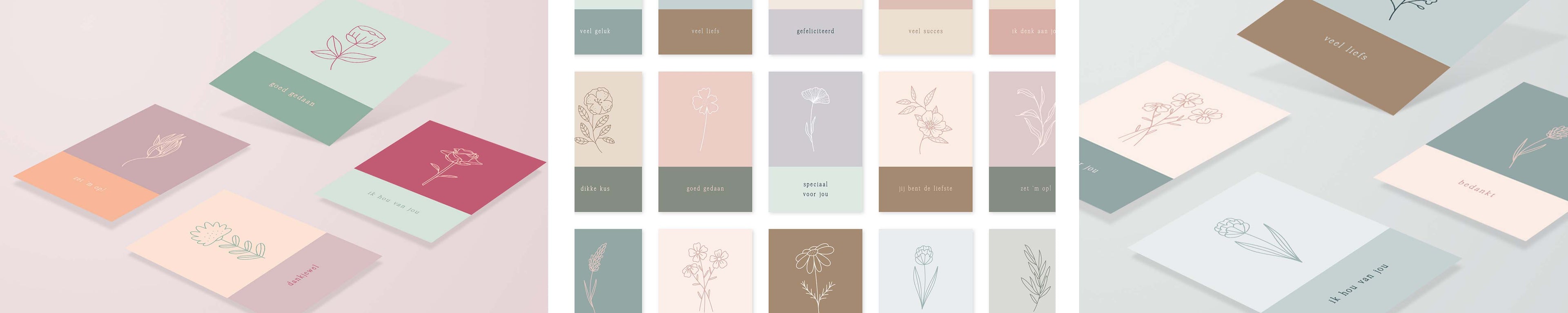 Mini wenskaartjes / cadeaulabels