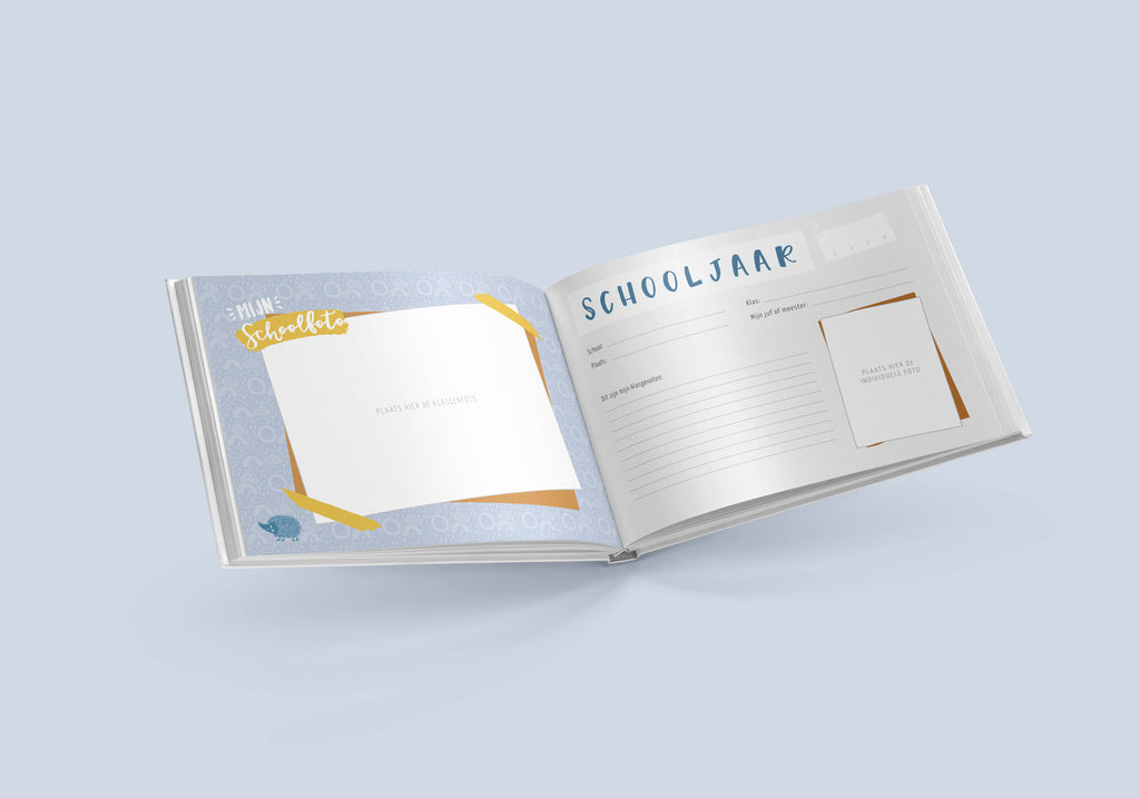 Mijn schoolfotoboek - groen