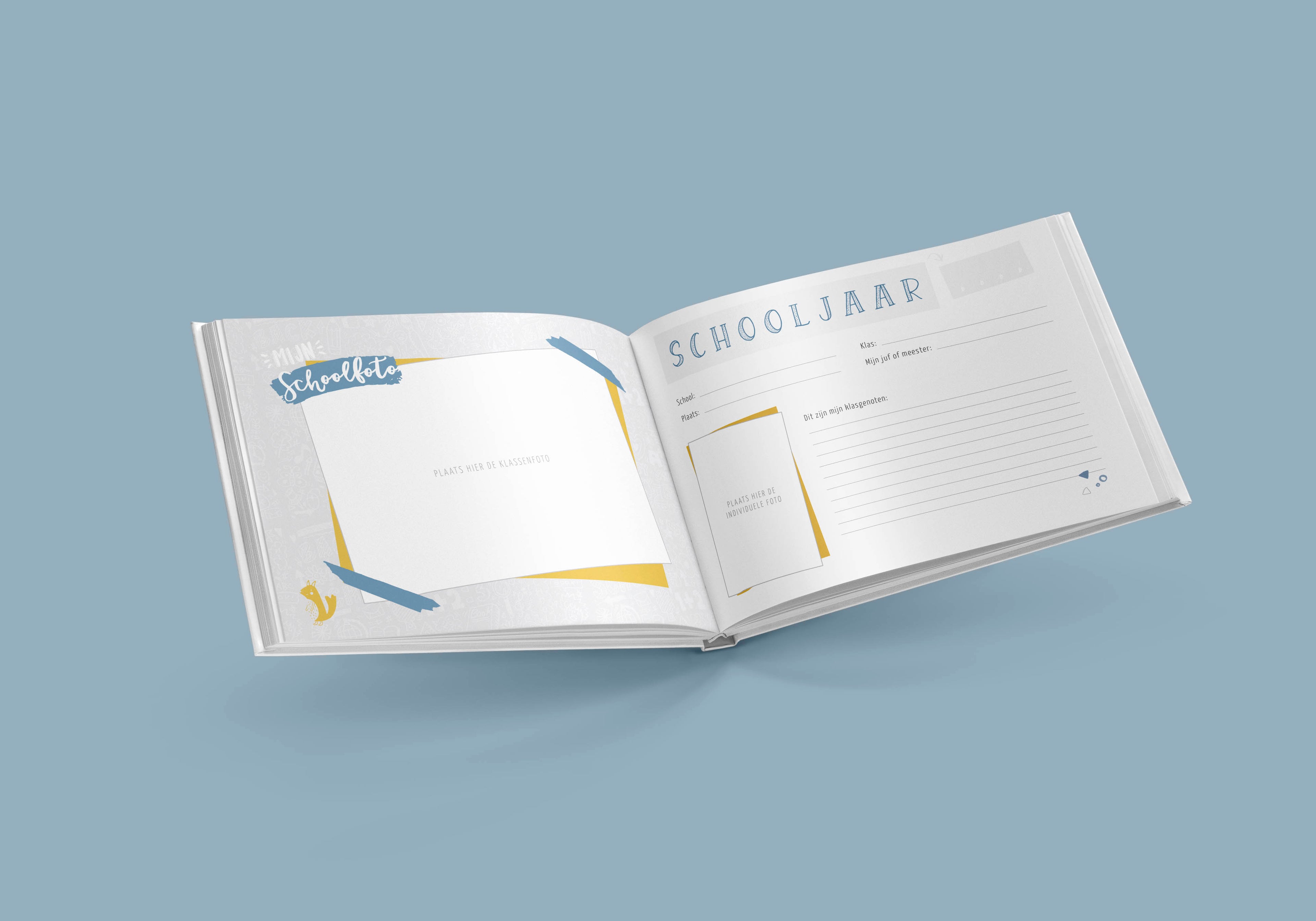 Mijn schoolfotoboek - groen