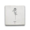 Tegeltje geboortebloem - Juni