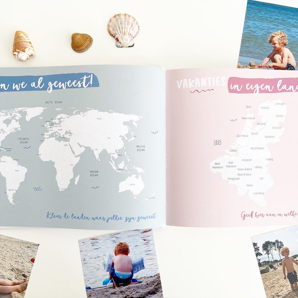 Ons vakantieboek - voor alle gezinsvakantie herinneringen