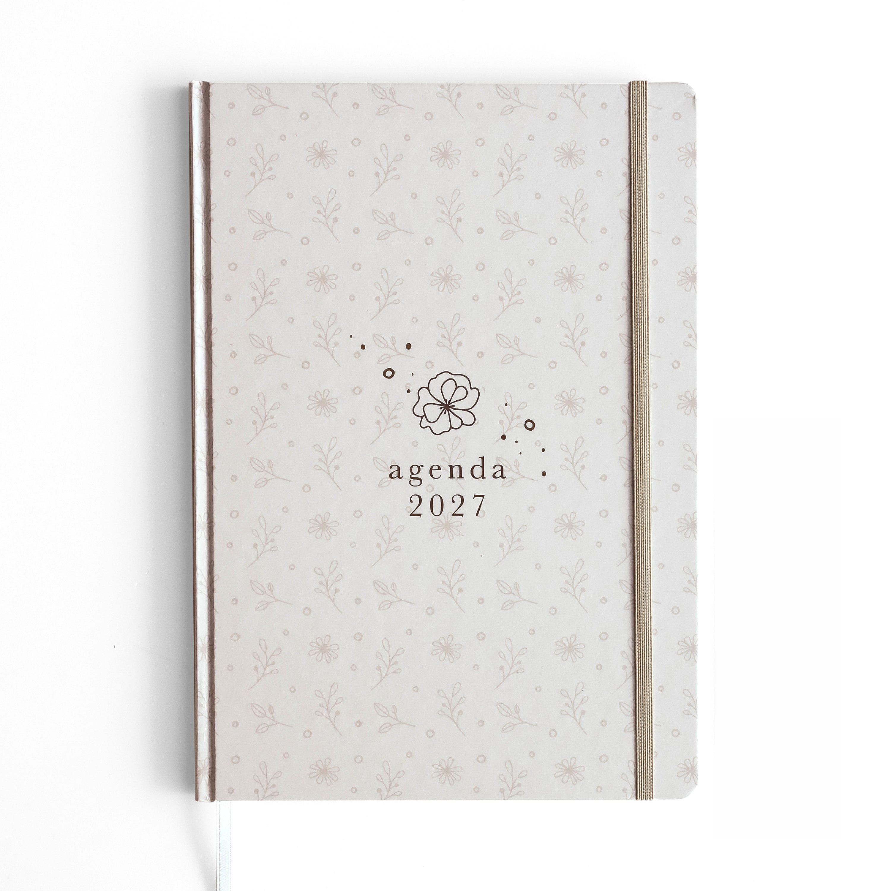 Agenda 2027 - A4 jaaragenda - Weekagenda  - 1 week op 2 pagina's