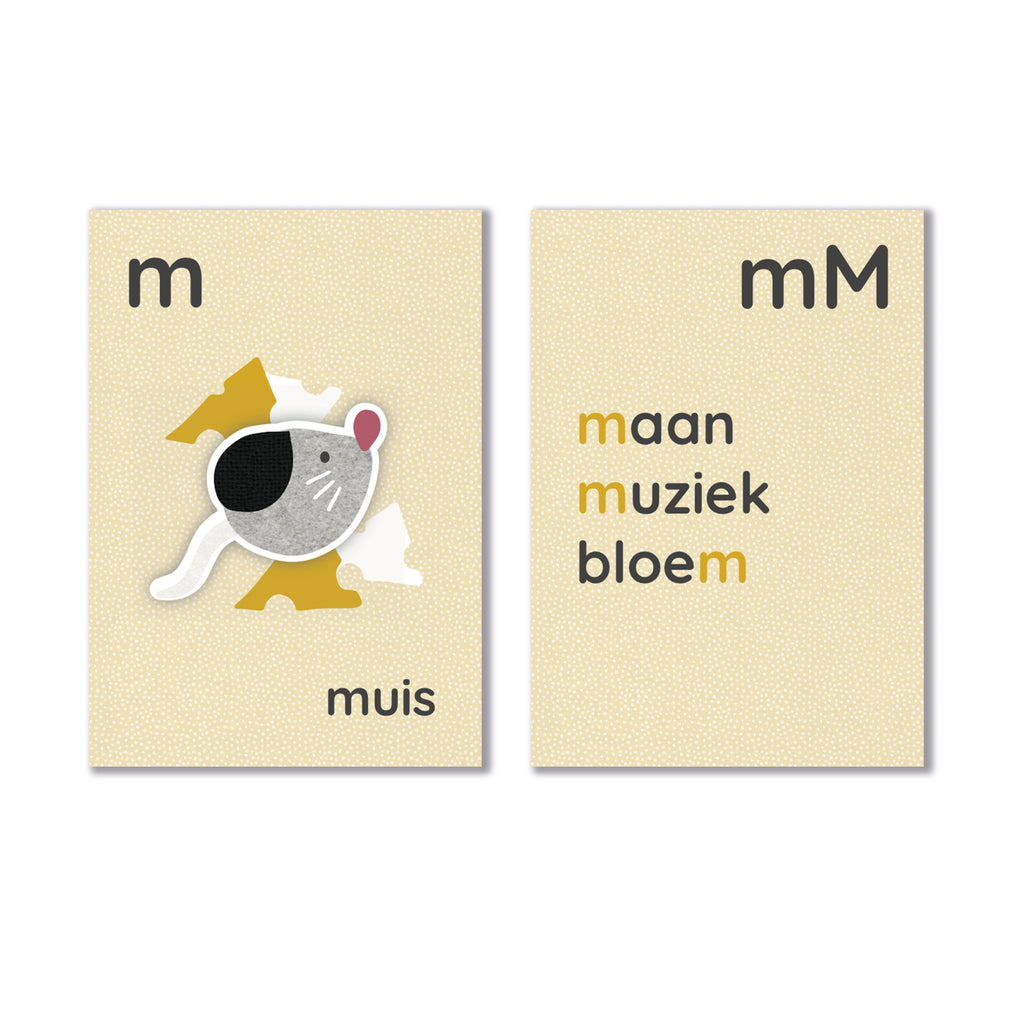 Mijn alfabetkaarten in bewaarblik - set Juul