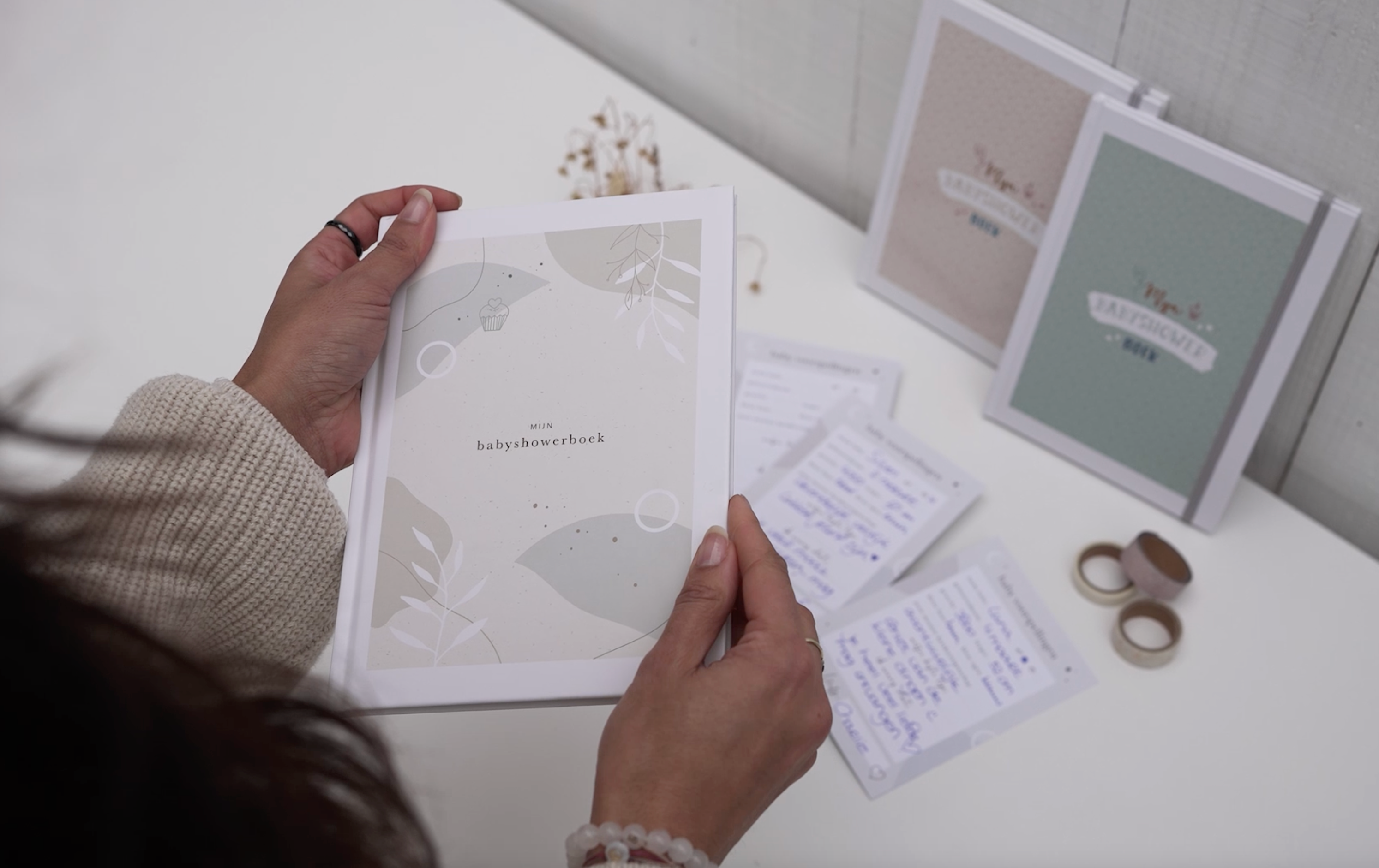 Mijn babyshower invulkaarten (30 stuks) - Eclipse