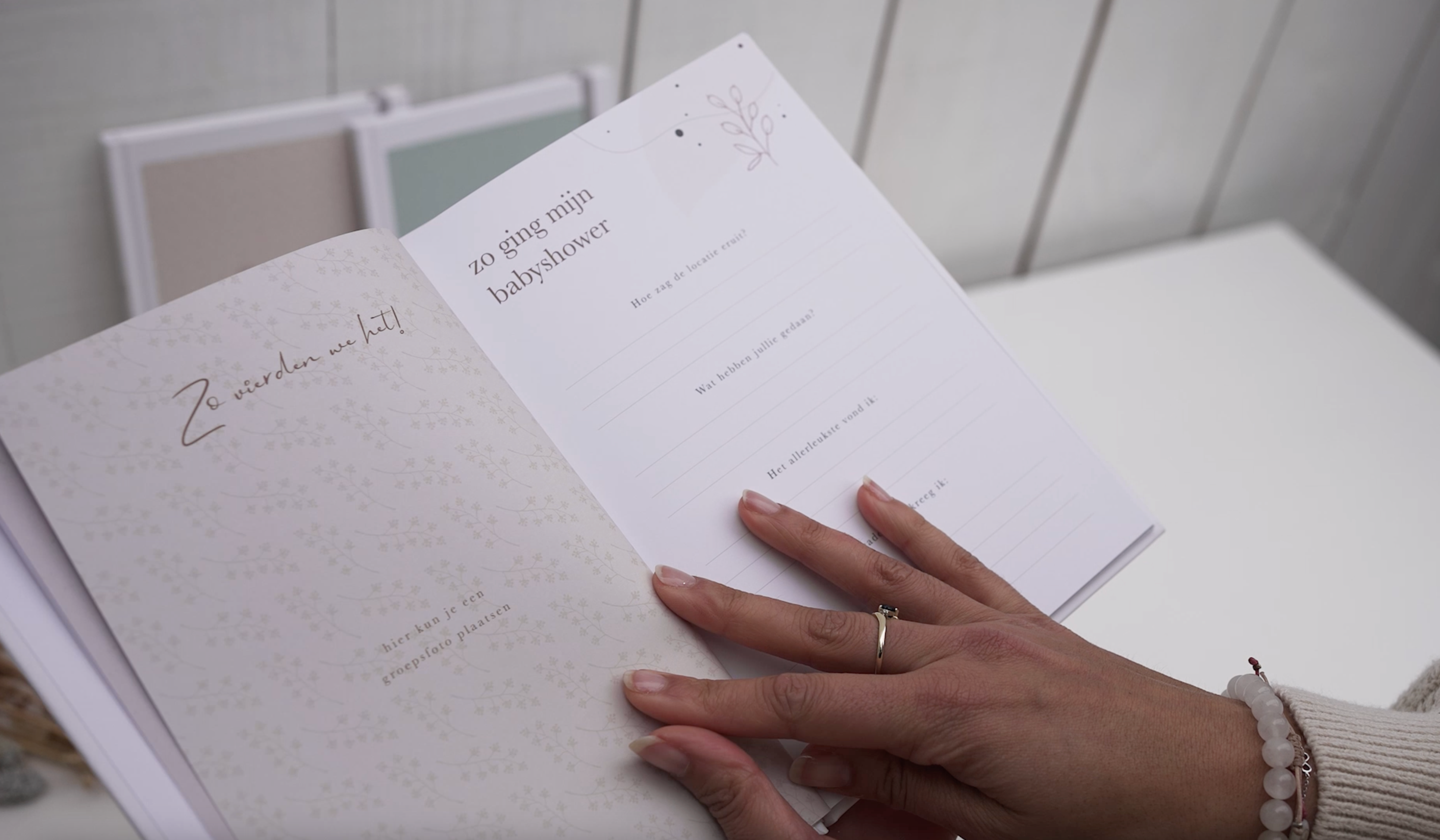 Mijn babyshowerboek (inclusief invulkaarten) - Eclipse