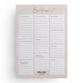 Boodschappenlijstje A5 - Eclipse - beige