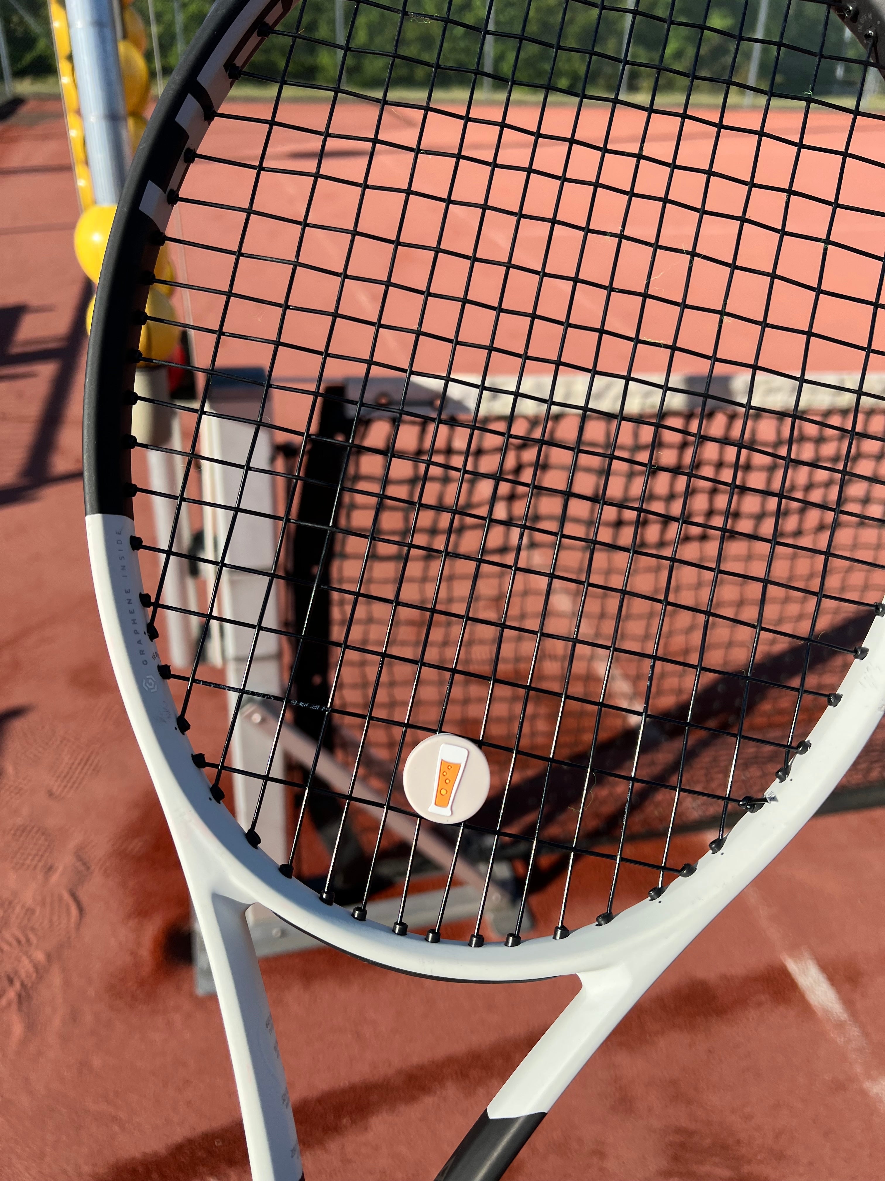 Tennisdempers - set van 2 - met TOS functie - bier/wijn en koffie/thee