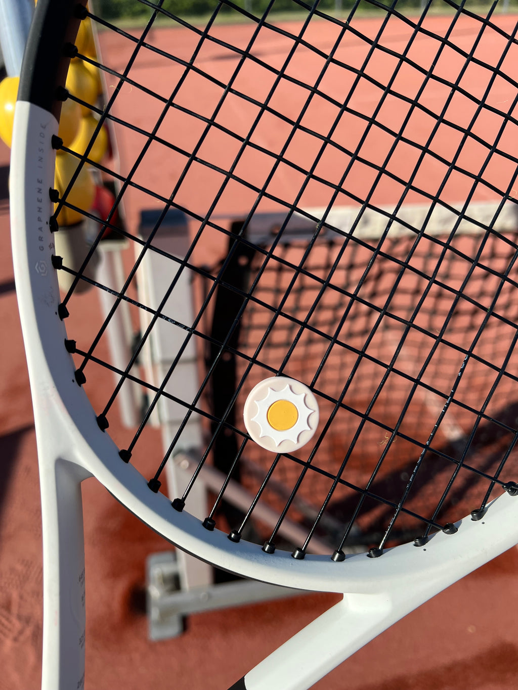 Tennisdempers - set van 2 - met TOS functie - zon/maan en vogel/bloem