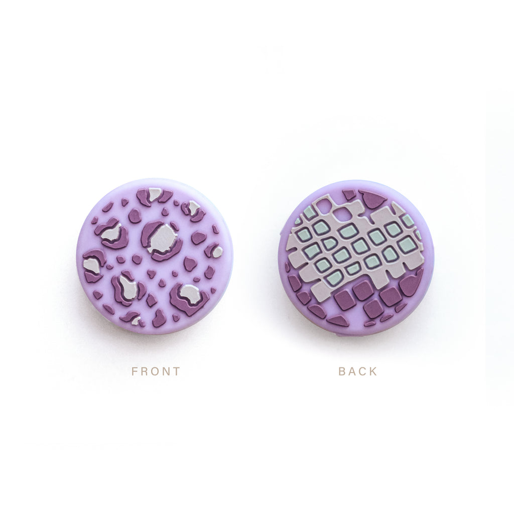 Tennisdempers - set van 2 - met TOS functie - leopard/zebra en leopard/slang