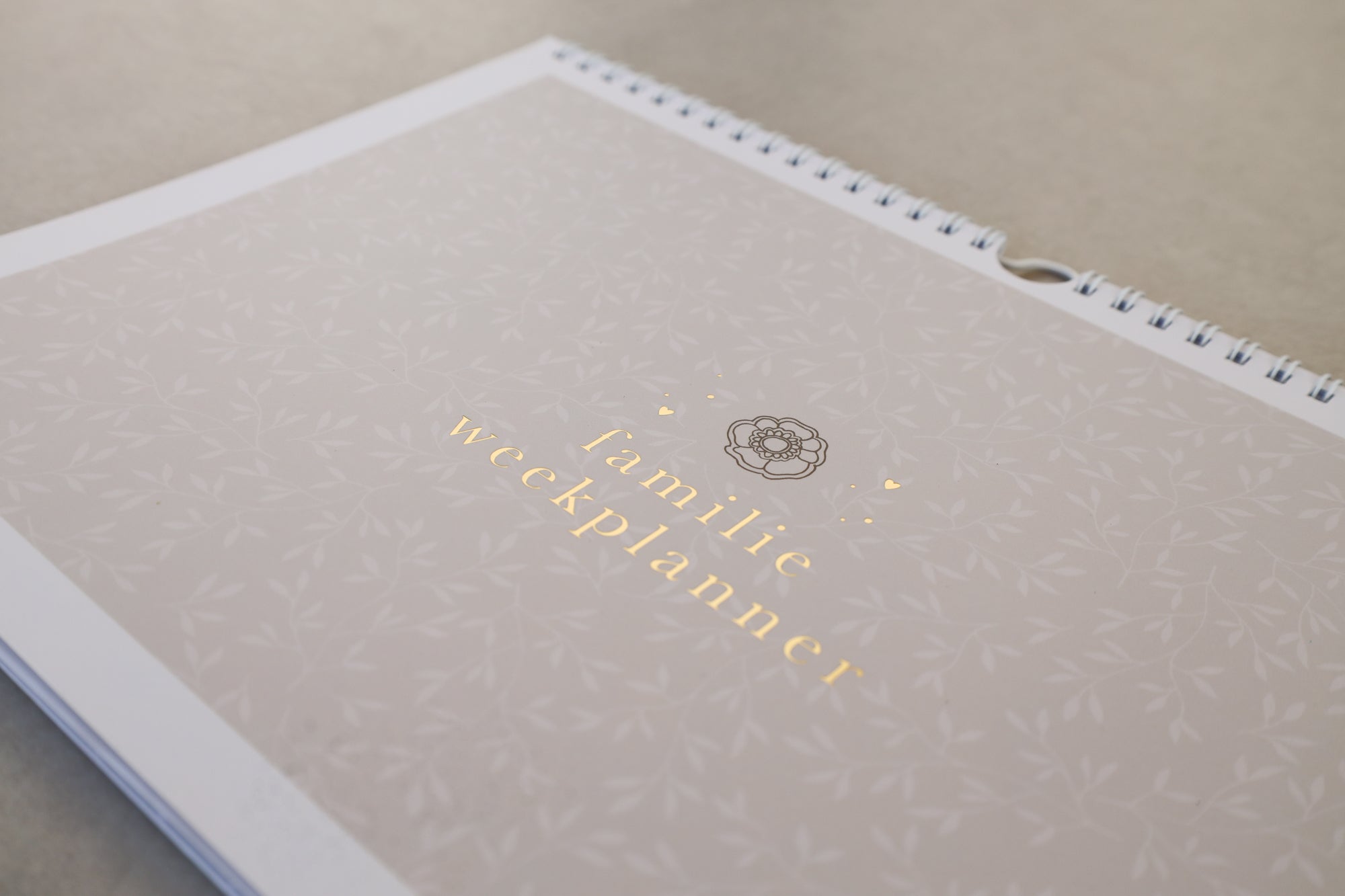 Familie weekplanner - Eclipse - A4 - Zonder datums - Gezinsplanner