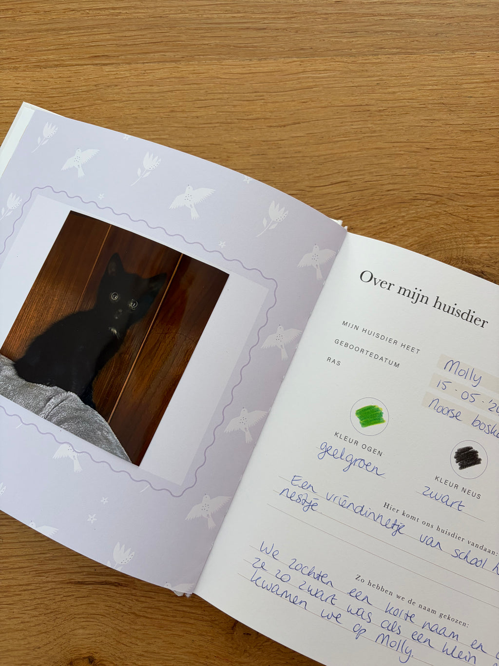 Mijn huisdier dagboek - invulboek over jouw huisdier