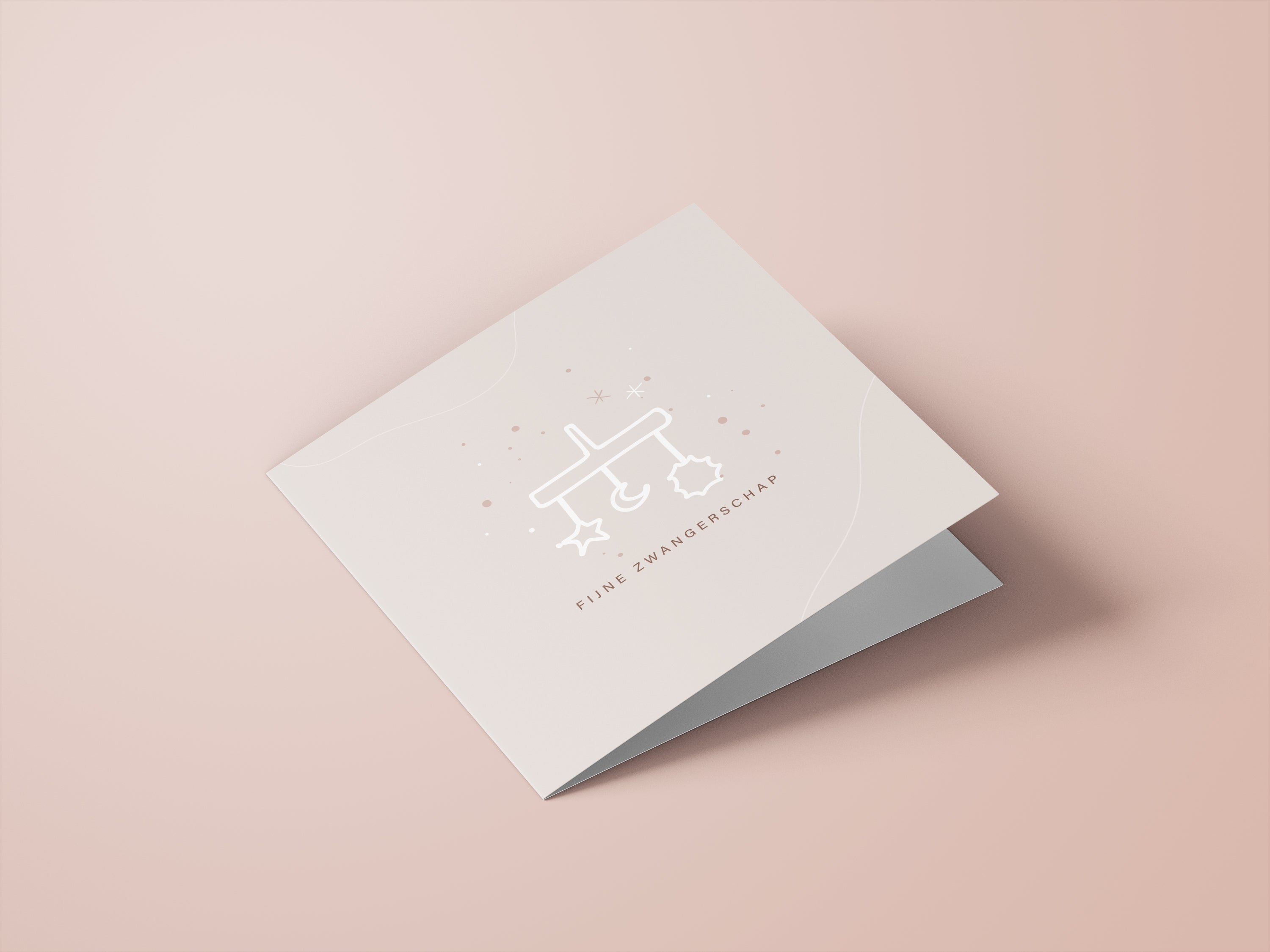 Wenskaarten zwangerschap / huwelijk - set van 6 - incl enveloppen - Universe