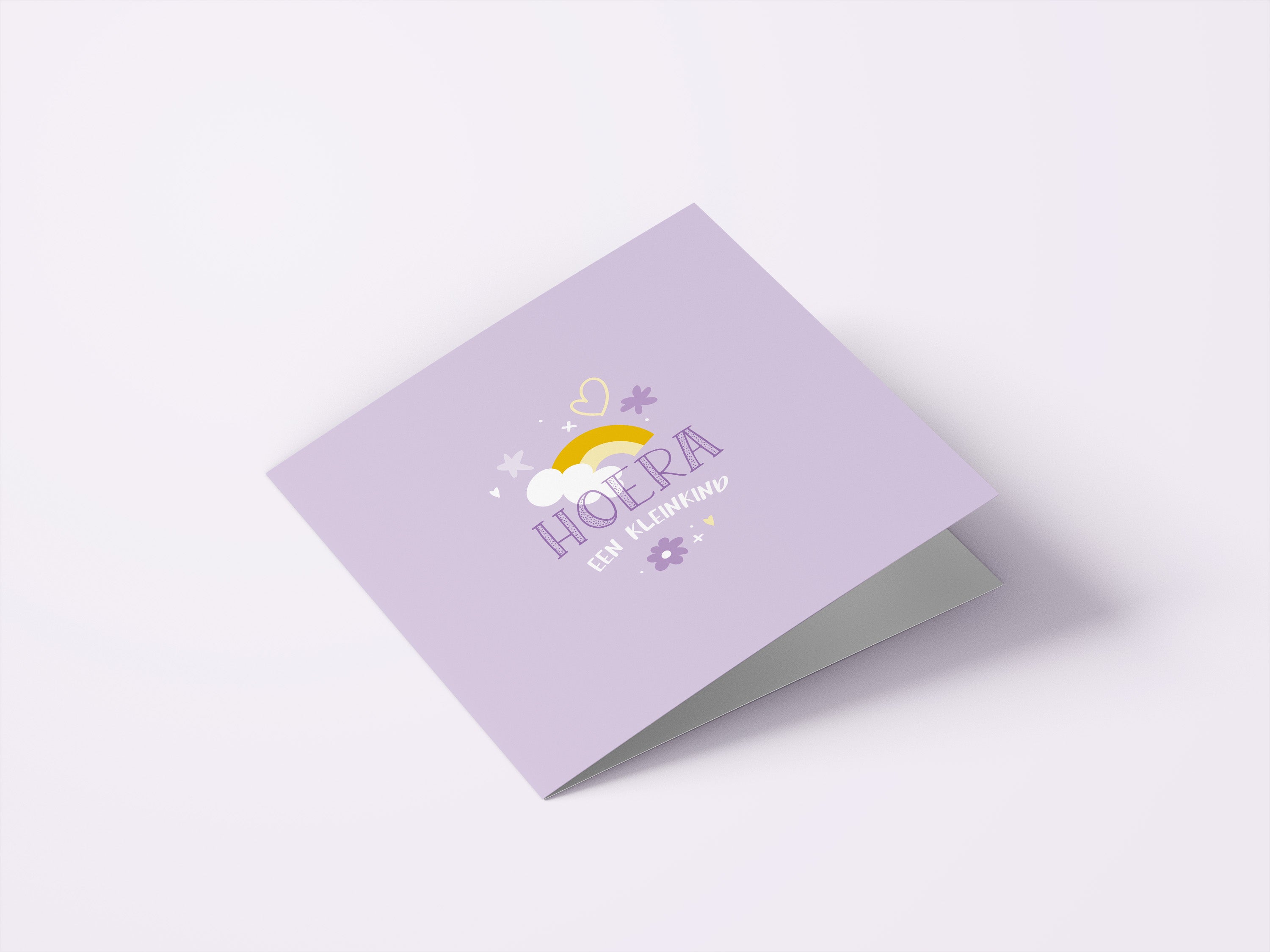 Wenskaarten geboorte kleinkind opa oma - set van 6 - incl enveloppen (kopie)
