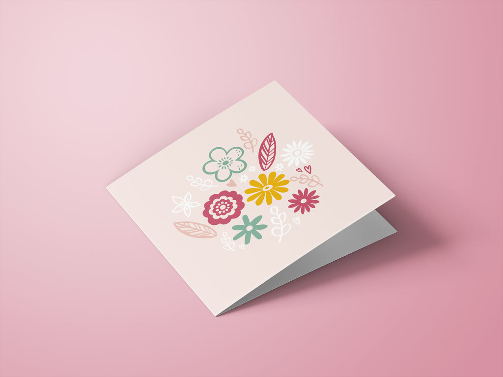 Wenskaarten blanco - set van 6 - incl enveloppen - Universe