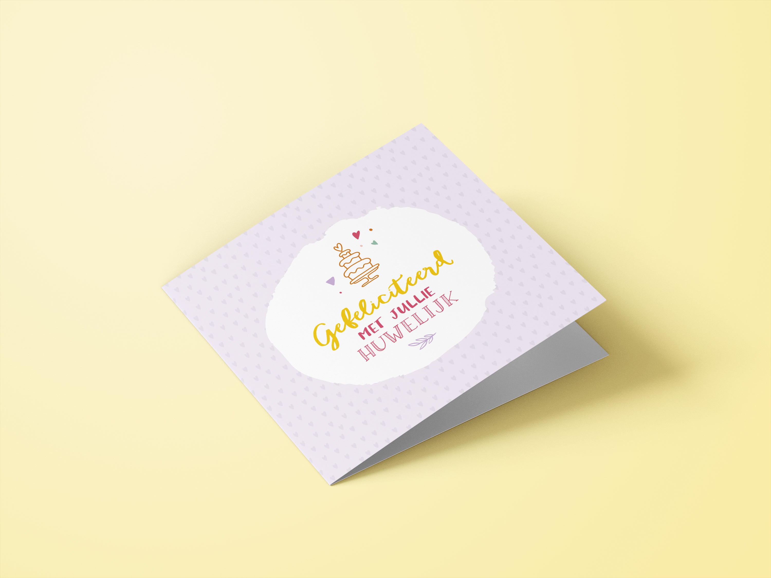 Wenskaarten zwangerschap / huwelijk - set van 6 - incl enveloppen - Universe
