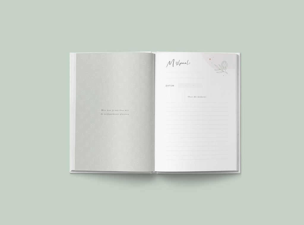 Mijn mijlpalenboek - Invulboek voor de bijzondere mijlpalen uit het leven van jouw kind