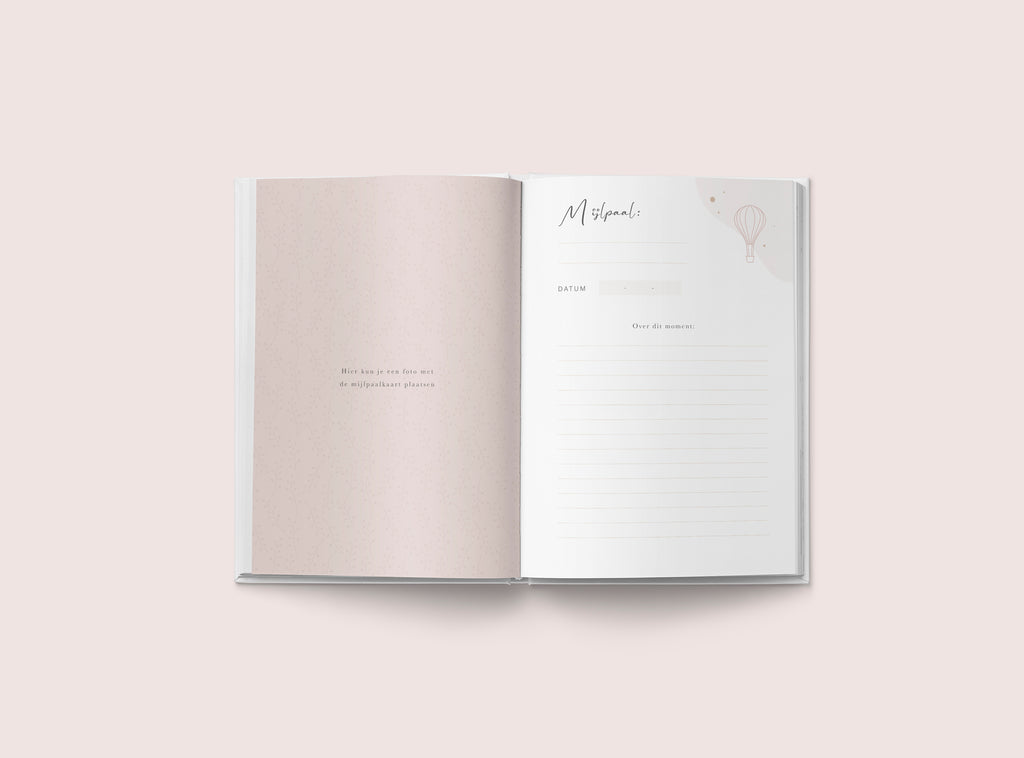 Mijn mijlpalenboek - Invulboek voor de bijzondere mijlpalen uit het leven van jouw kind