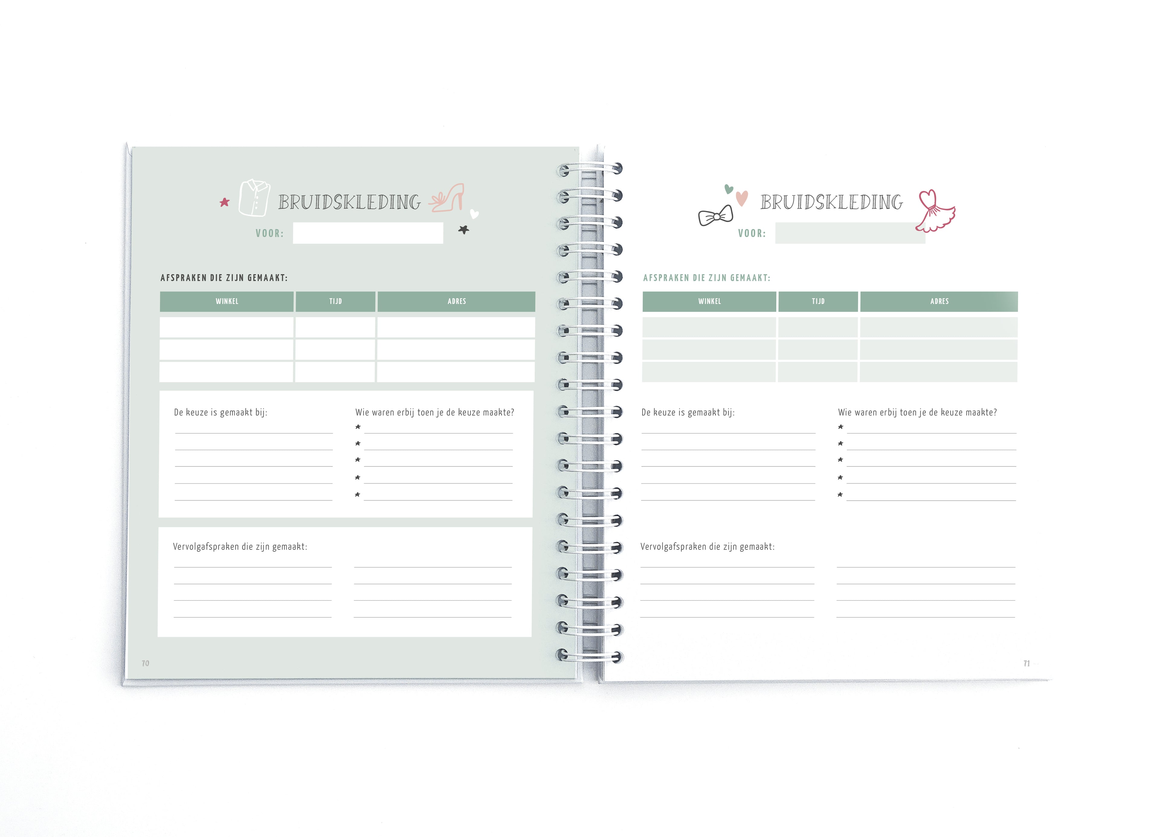 Mijn bruiloft planner