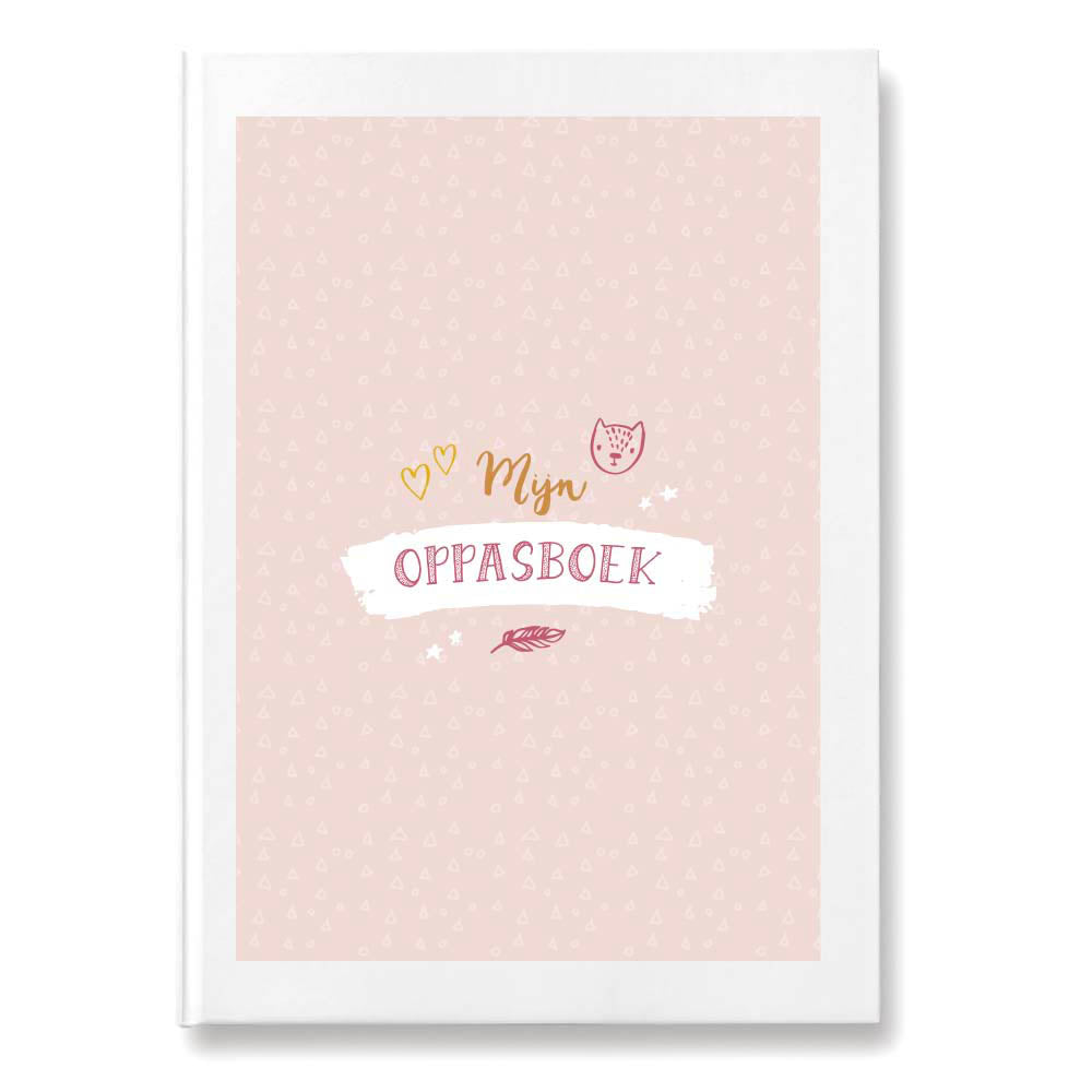 Mijn oppasboek - roze