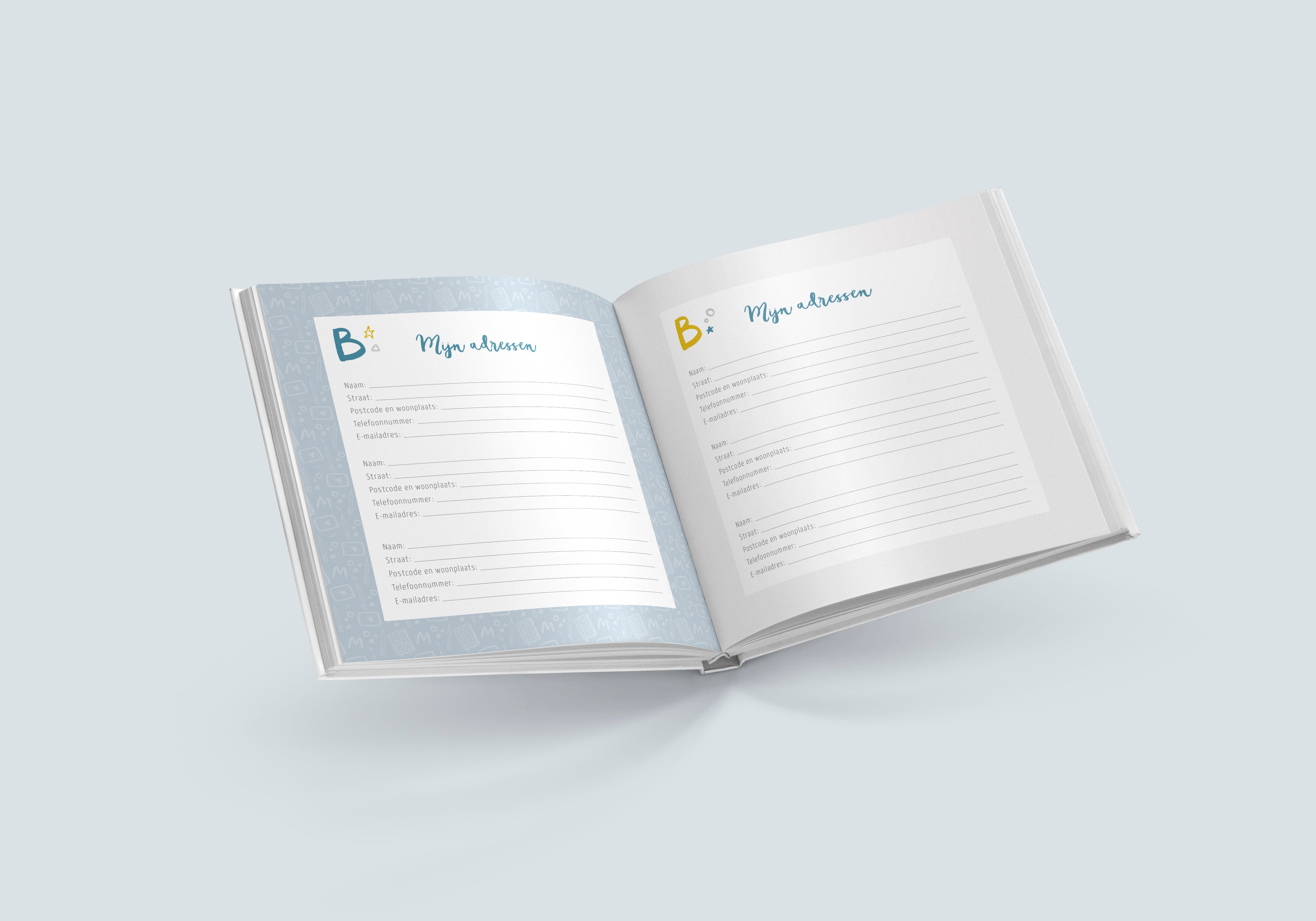 Mijn adressen- & wachtwoordenboek