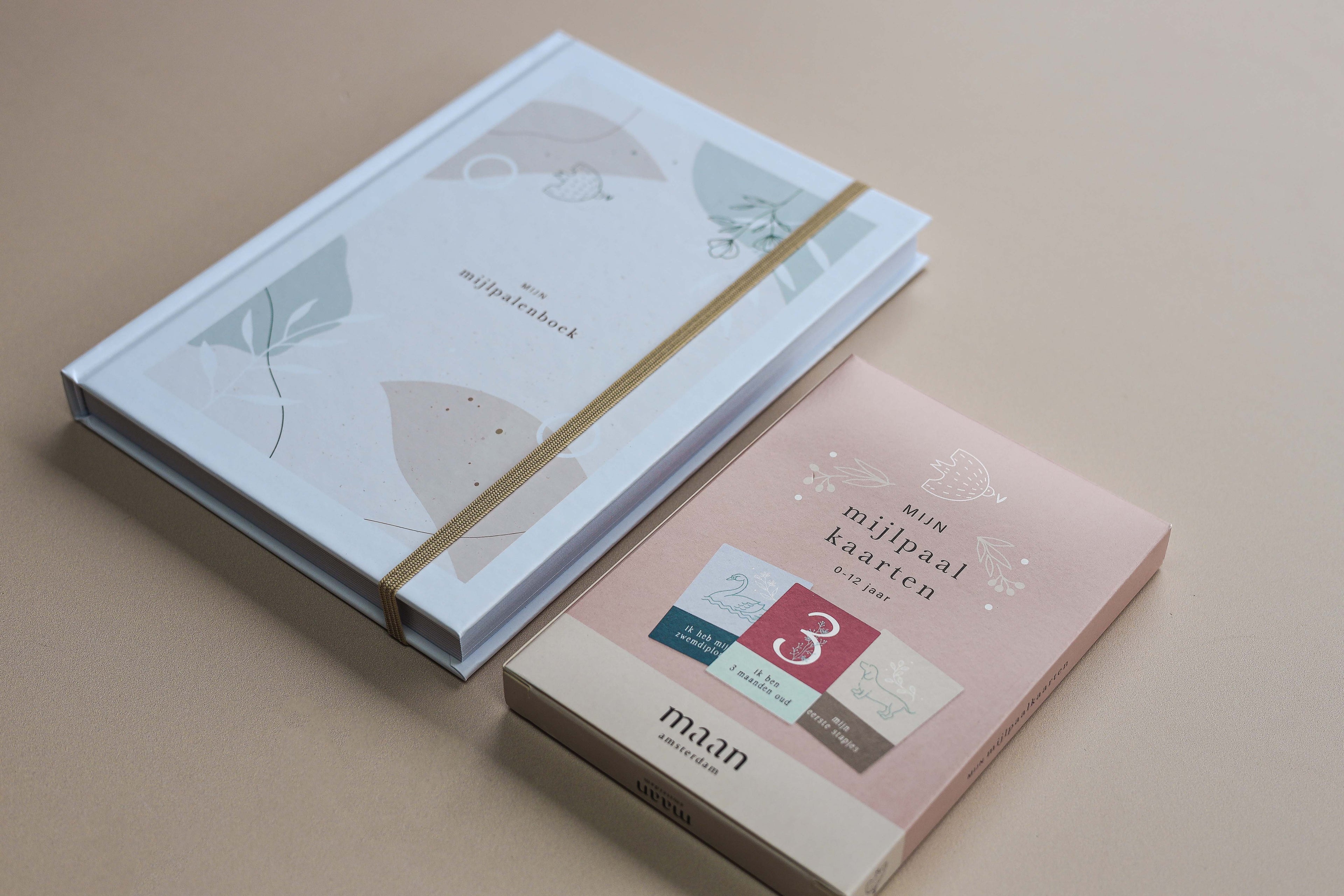 Mijn mijlpalenboek + mijlpaalkaarten - Invulboek voor alle belangrijke momenten van 0 t/m 12 jaar
