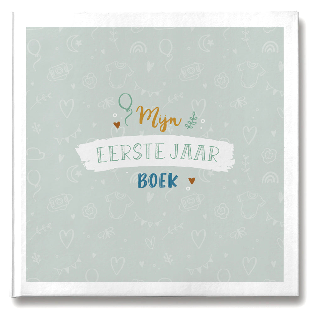 Mijn eerste jaar boek - mint