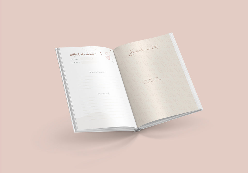 Mijn babyshowerboek (inclusief invulkaarten) - Eclipse