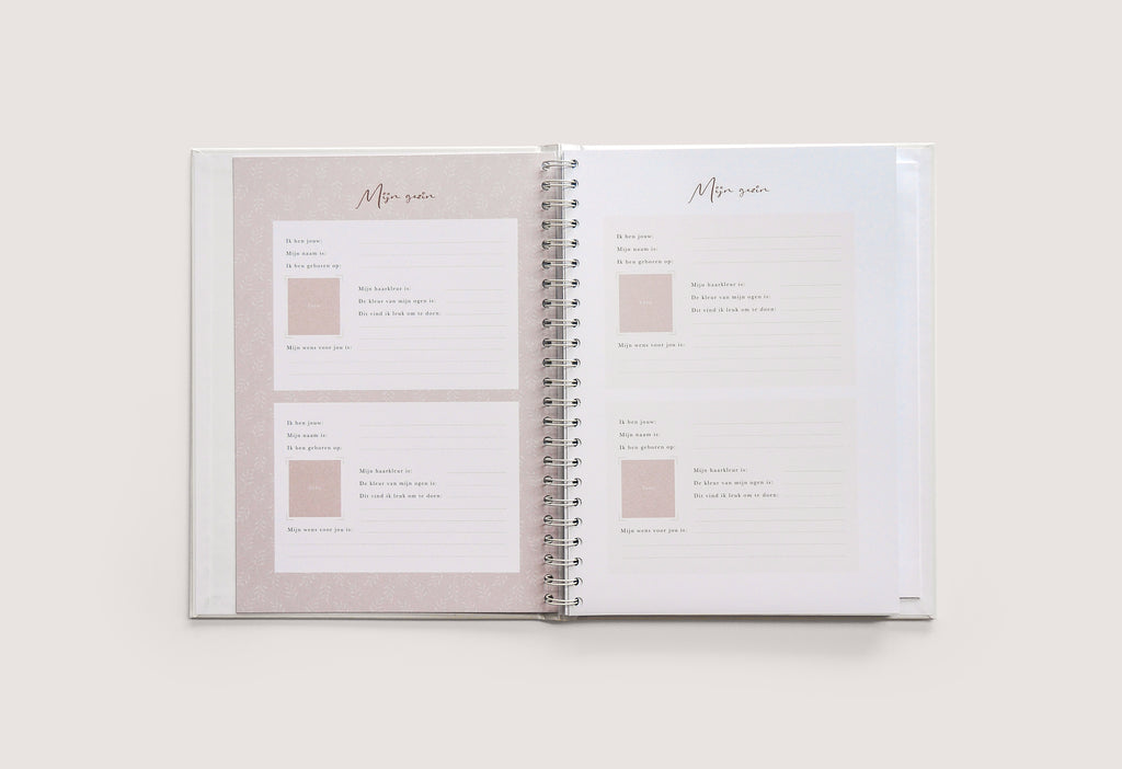Mijn geboorteboek / kraambezoekboek - Eclipse