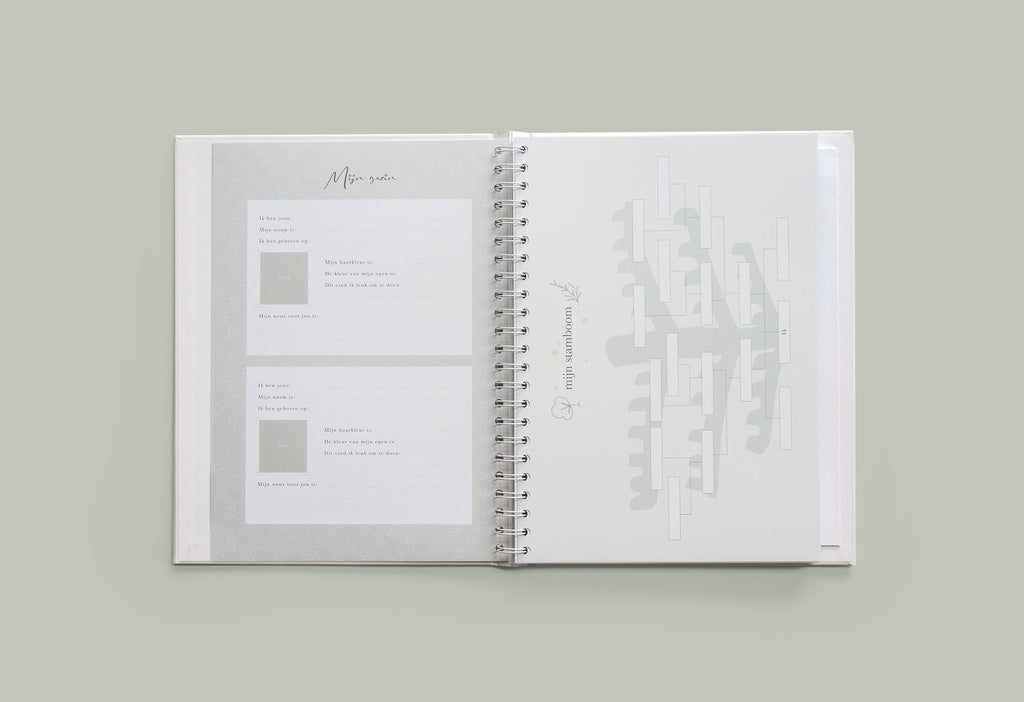 Mijn geboorteboek / kraambezoekboek - Eclipse