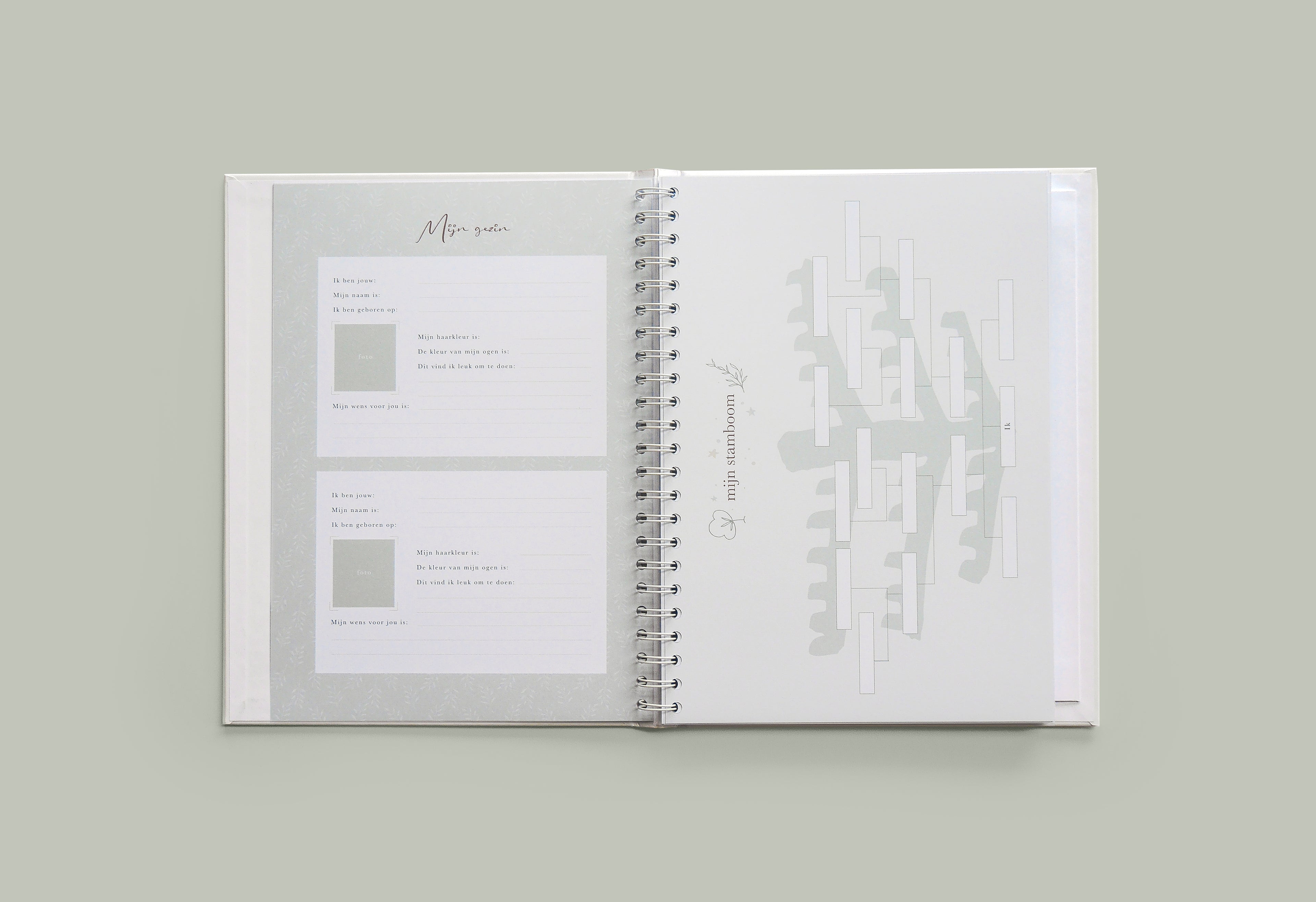 Mijn geboorteboek / kraambezoekboek - Eclipse