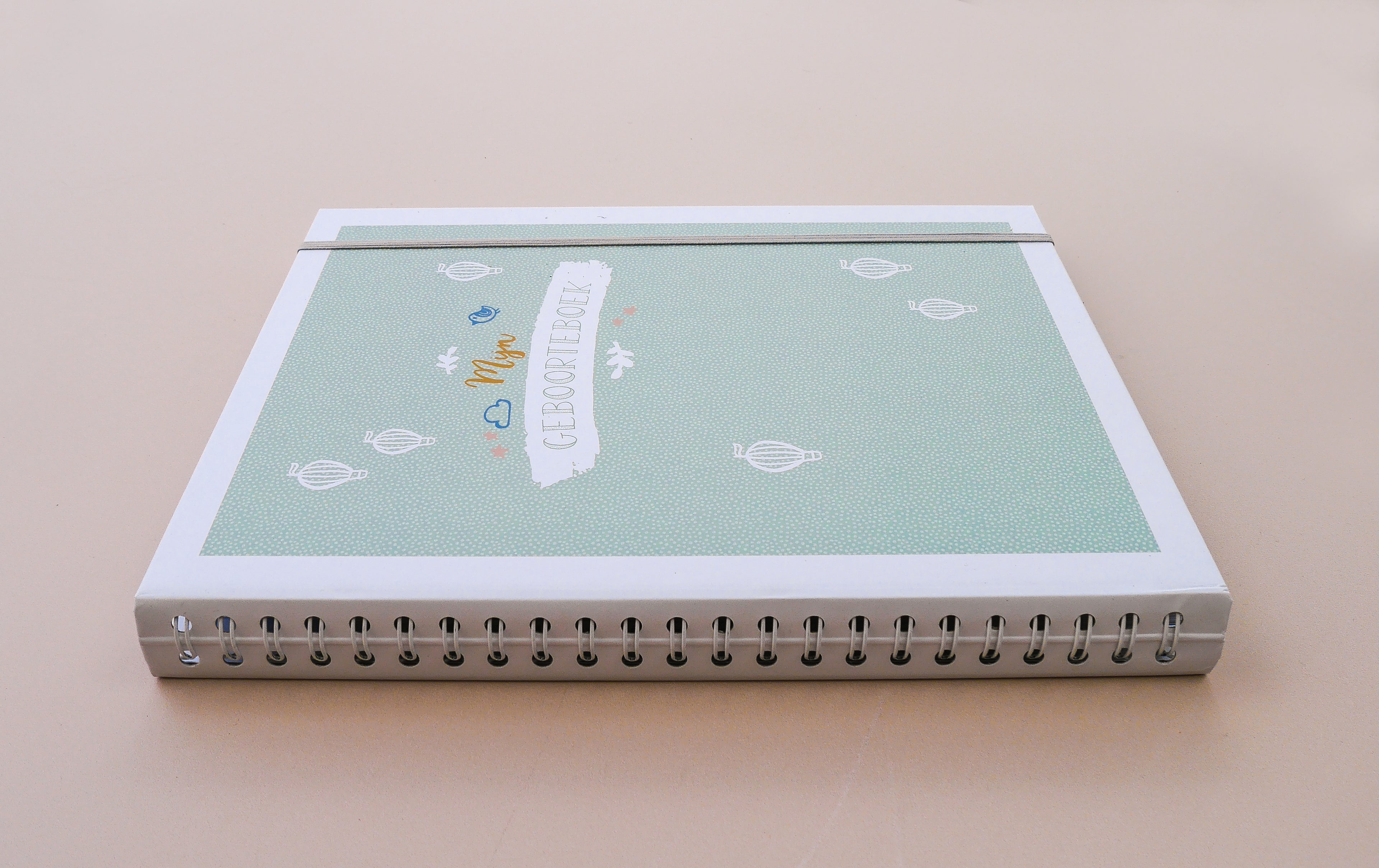 Mijn geboorteboek / kraambezoekboek - mint
