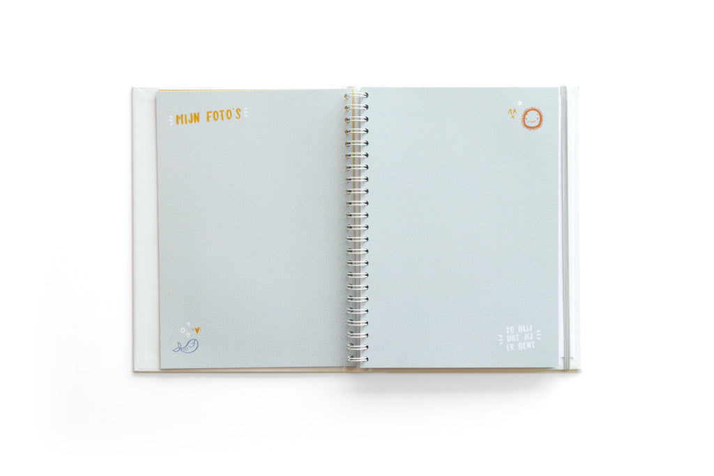 Mijn geboorteboek / kraambezoekboek - mint