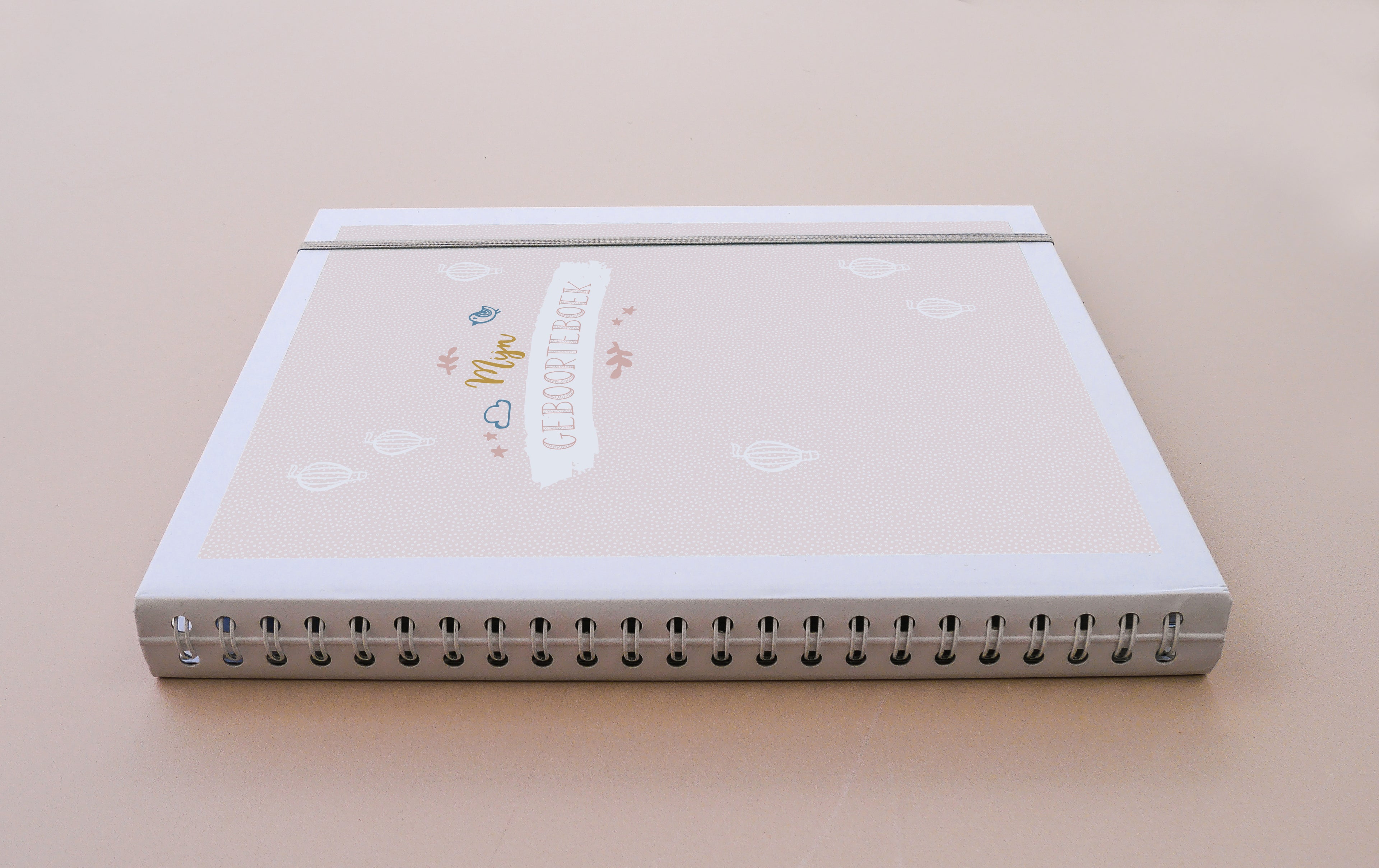 Mijn geboorteboek / kraambezoekboek - roze