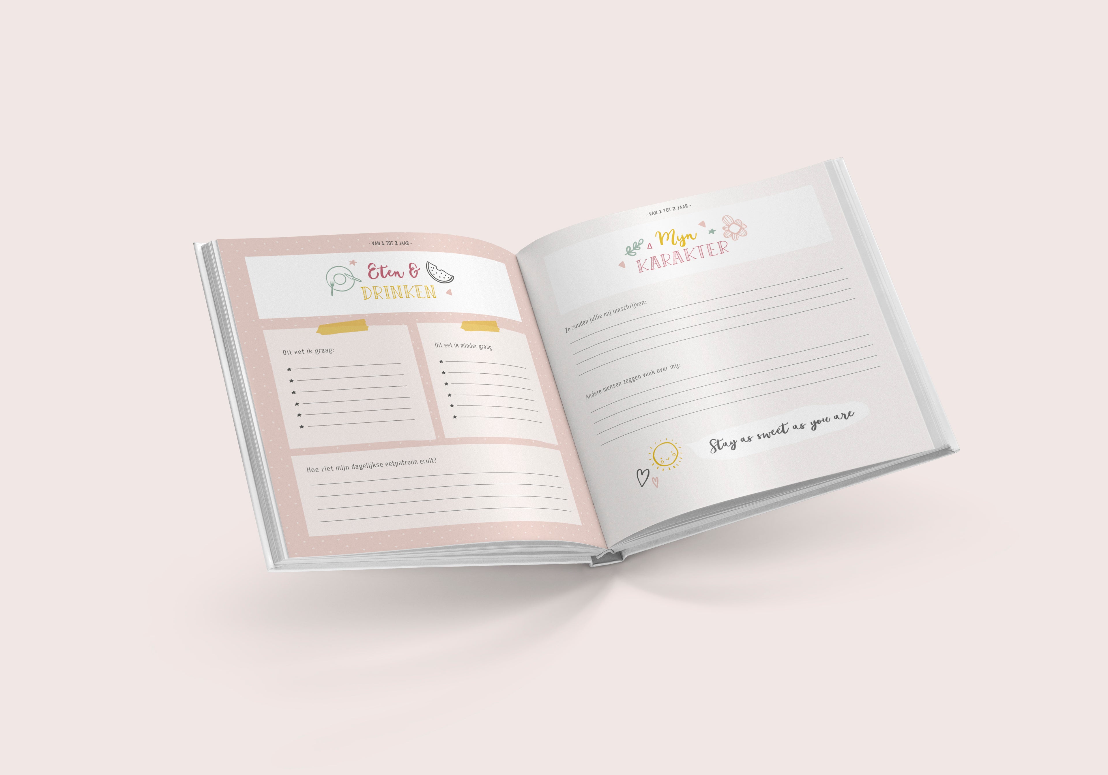 Mijn opgroeiboek (1 tot 4 jaar) - blauw