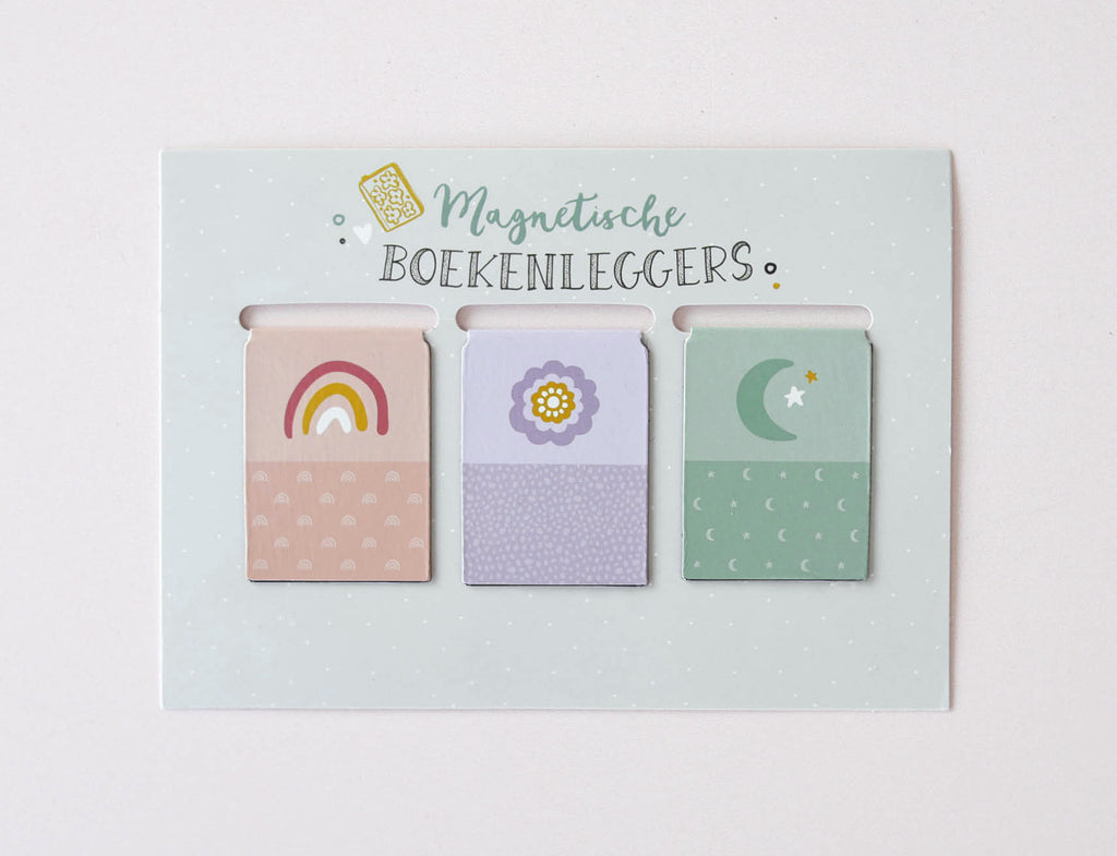 Magnetische boekenleggers - set van 3 - Universe