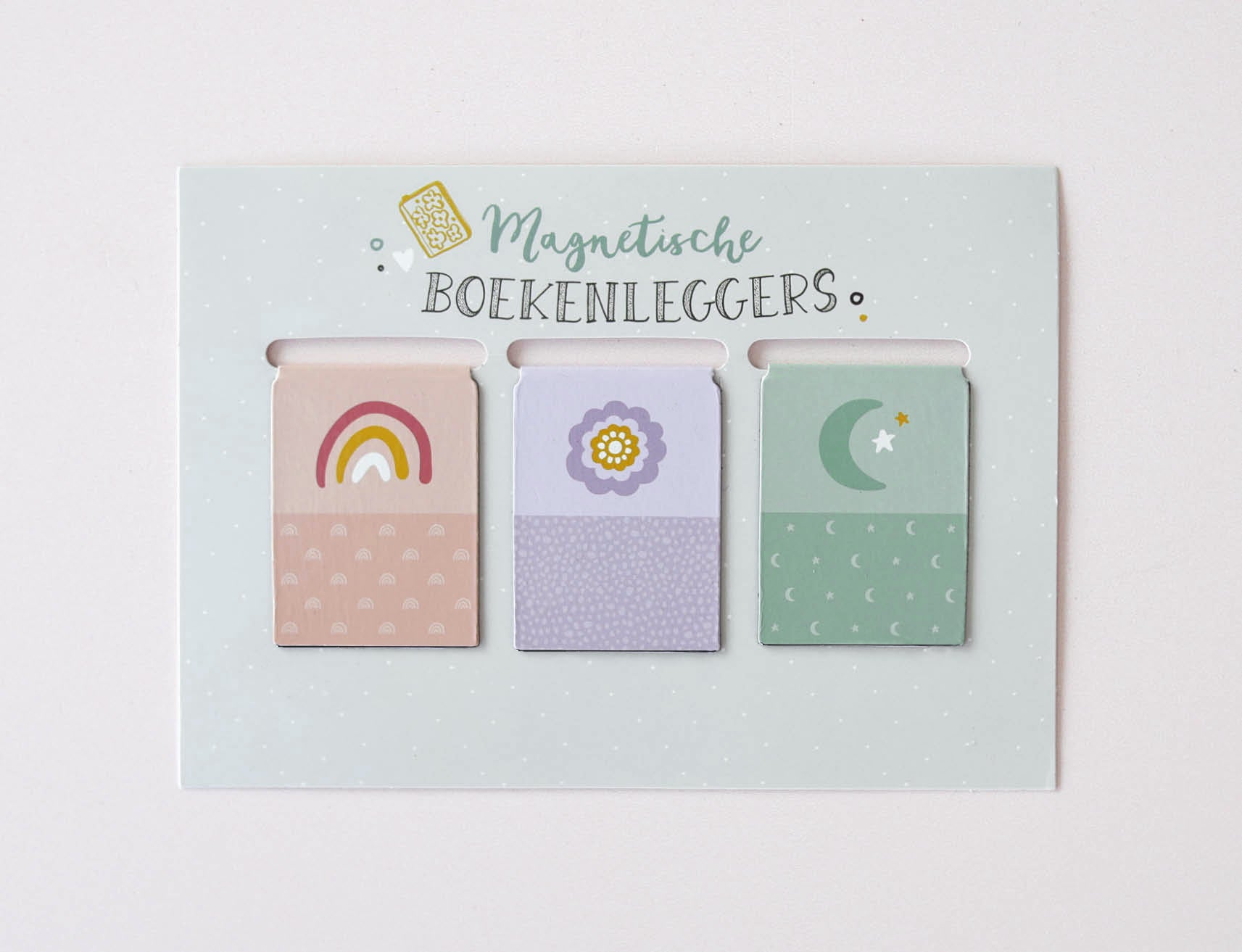 Magnetische boekenleggers - set van 3 - Universe