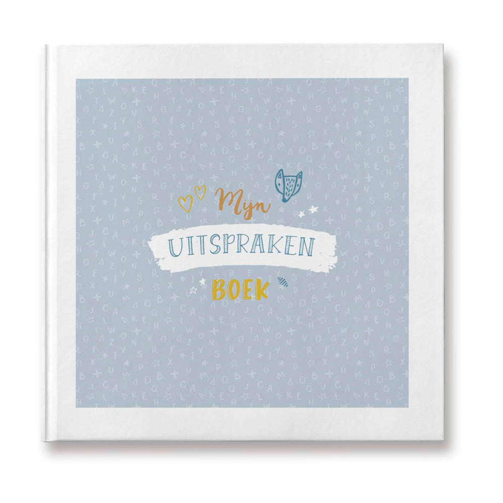 Mijn uitsprakenboek - blauw