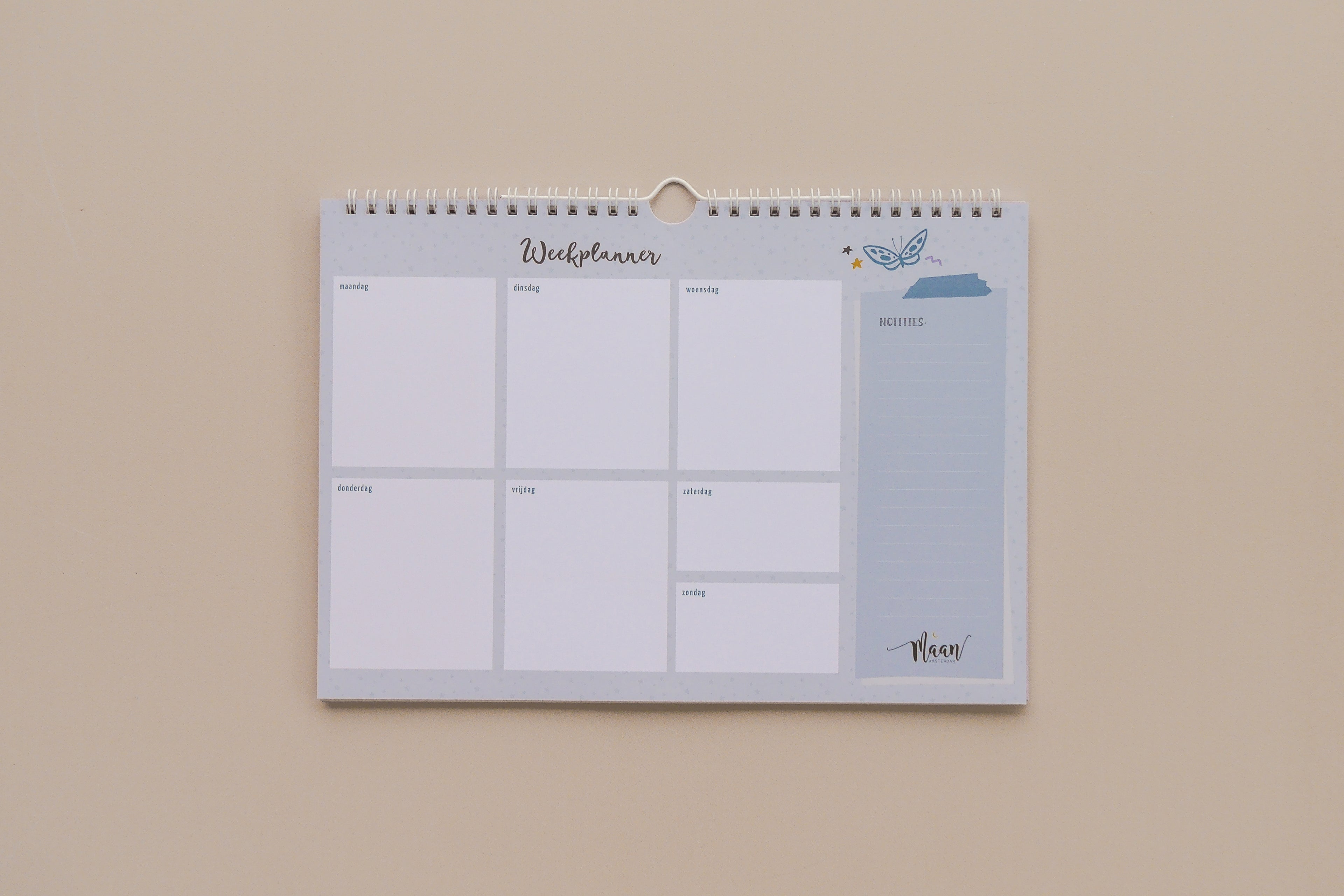 Weekplanner incl. stickervel - Universe