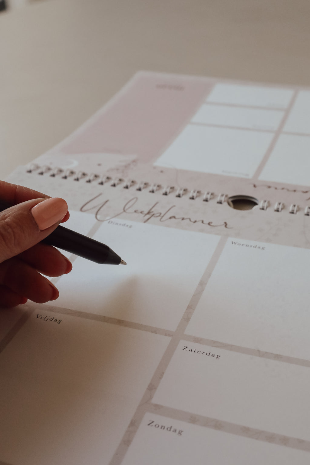 Weekplanner incl. stickervel - Eclipse