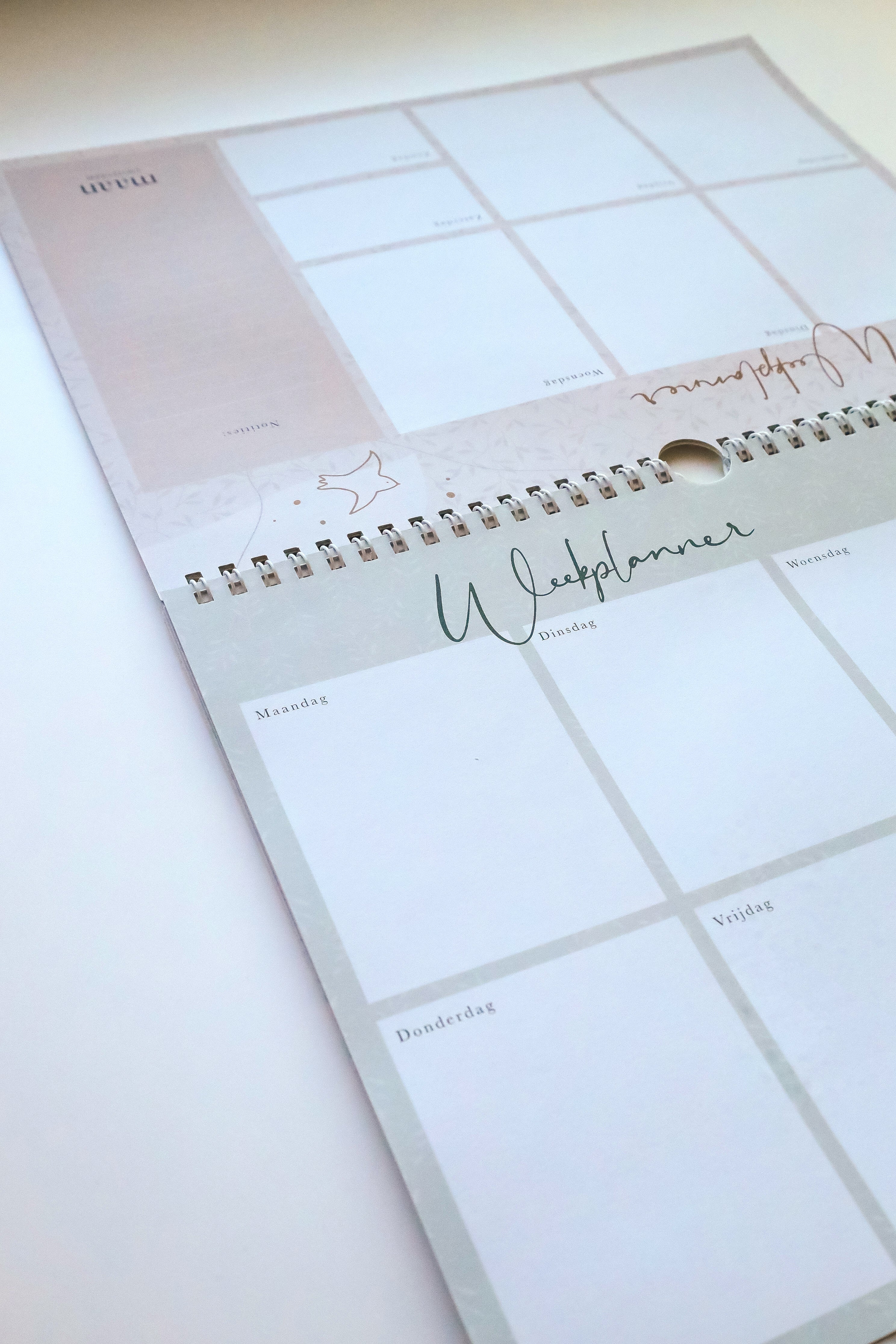 Weekplanner incl. stickervel - Eclipse