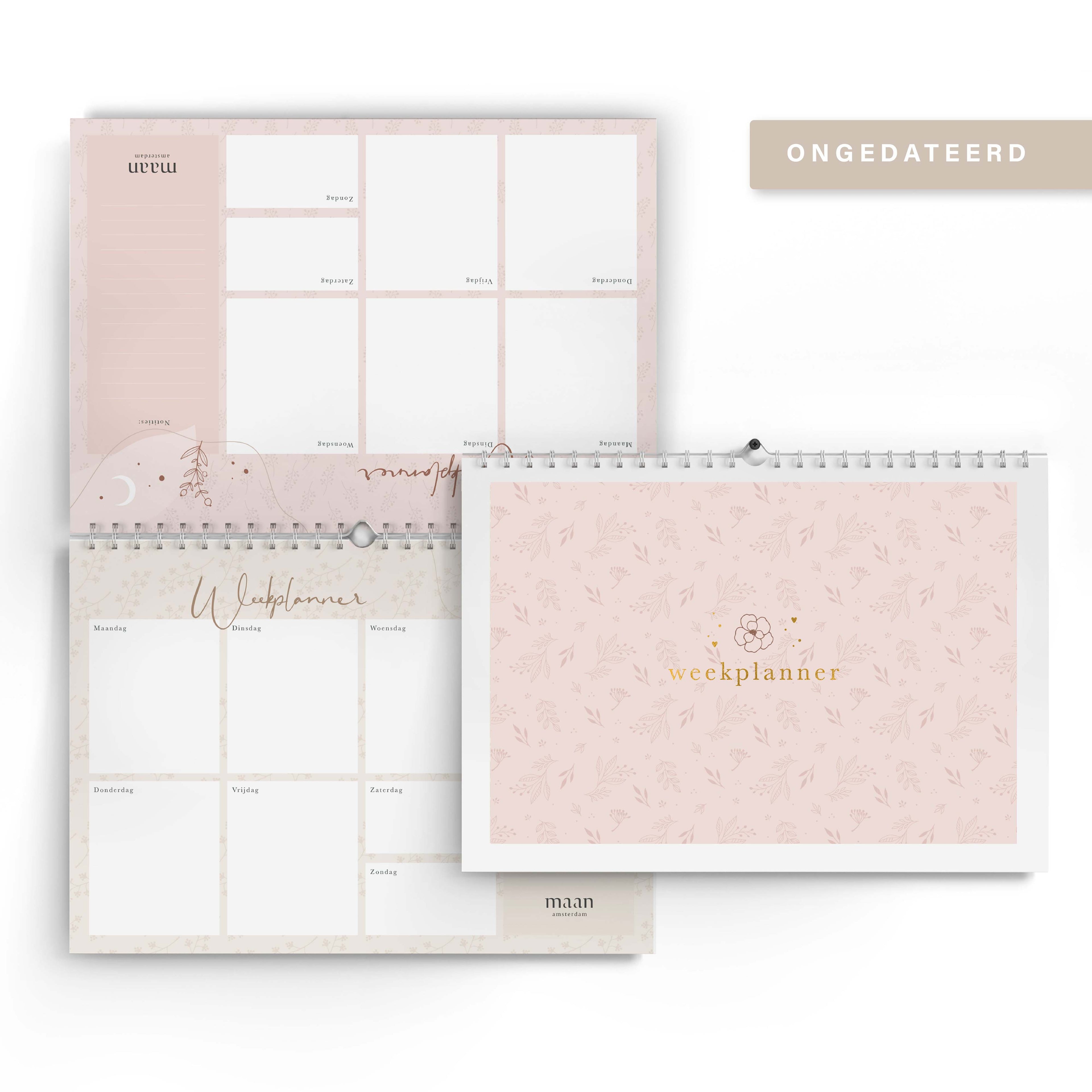 Weekplanner incl. stickervel - Eclipse