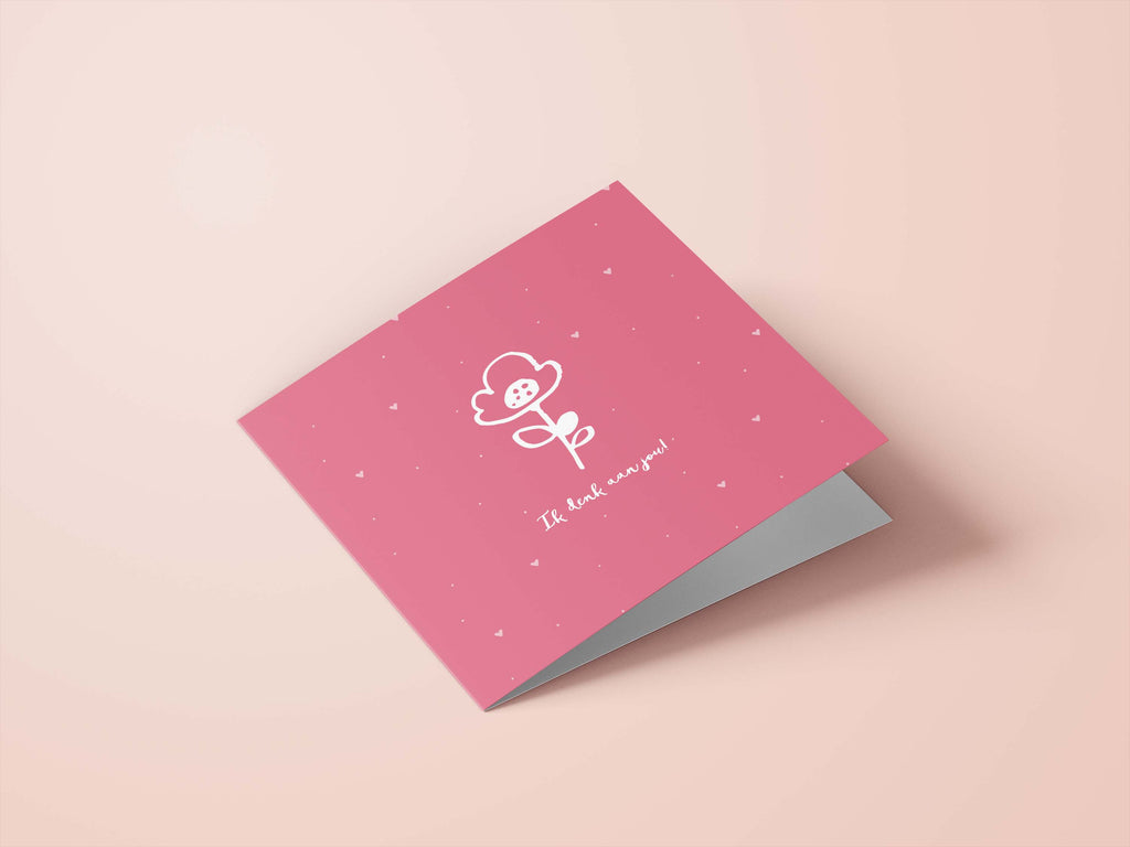 Wenskaarten beterschap / sterkte - set van 6 - incl enveloppen - Universe