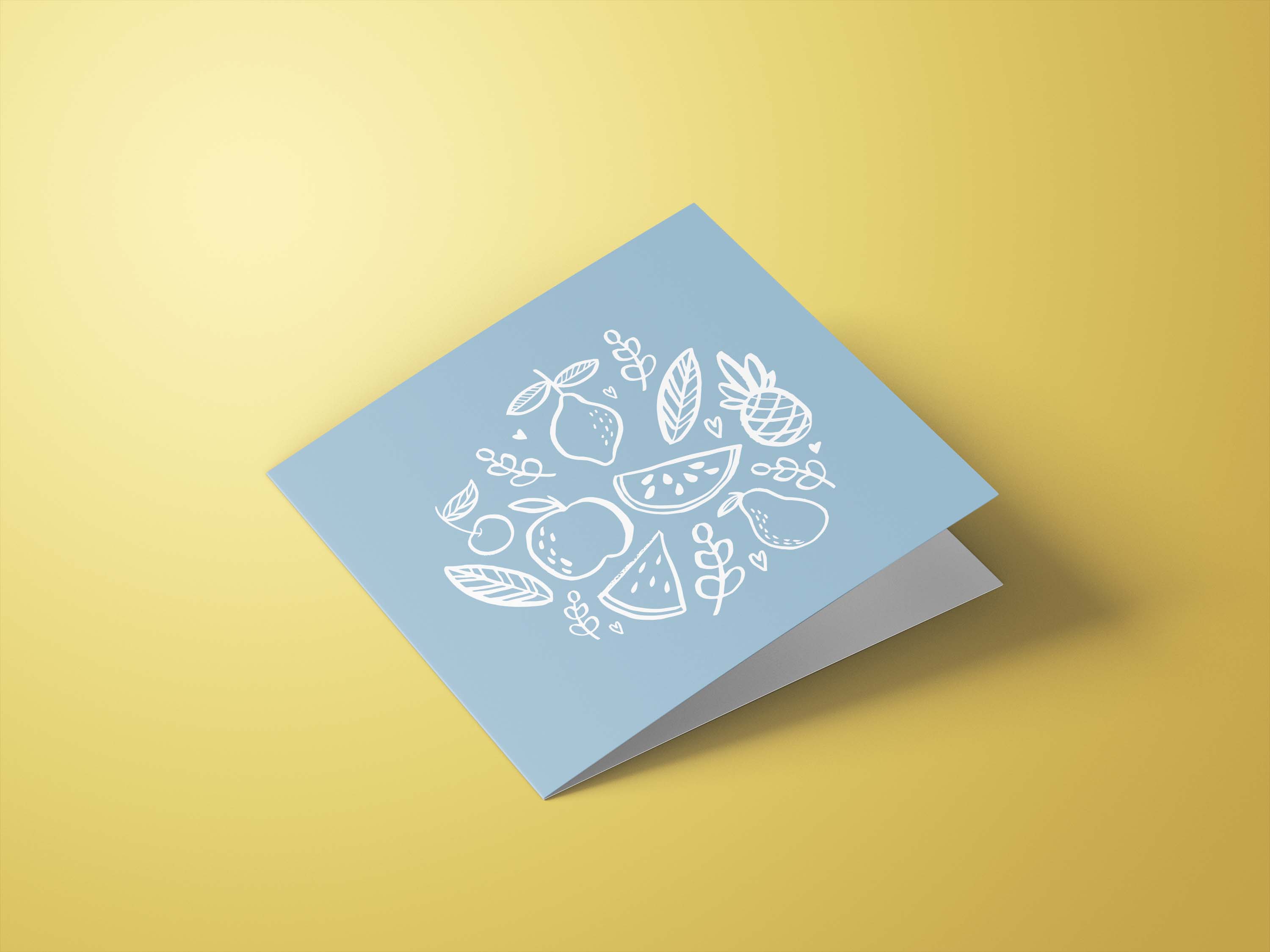 Wenskaarten beterschap / sterkte - set van 6 - incl enveloppen - Universe