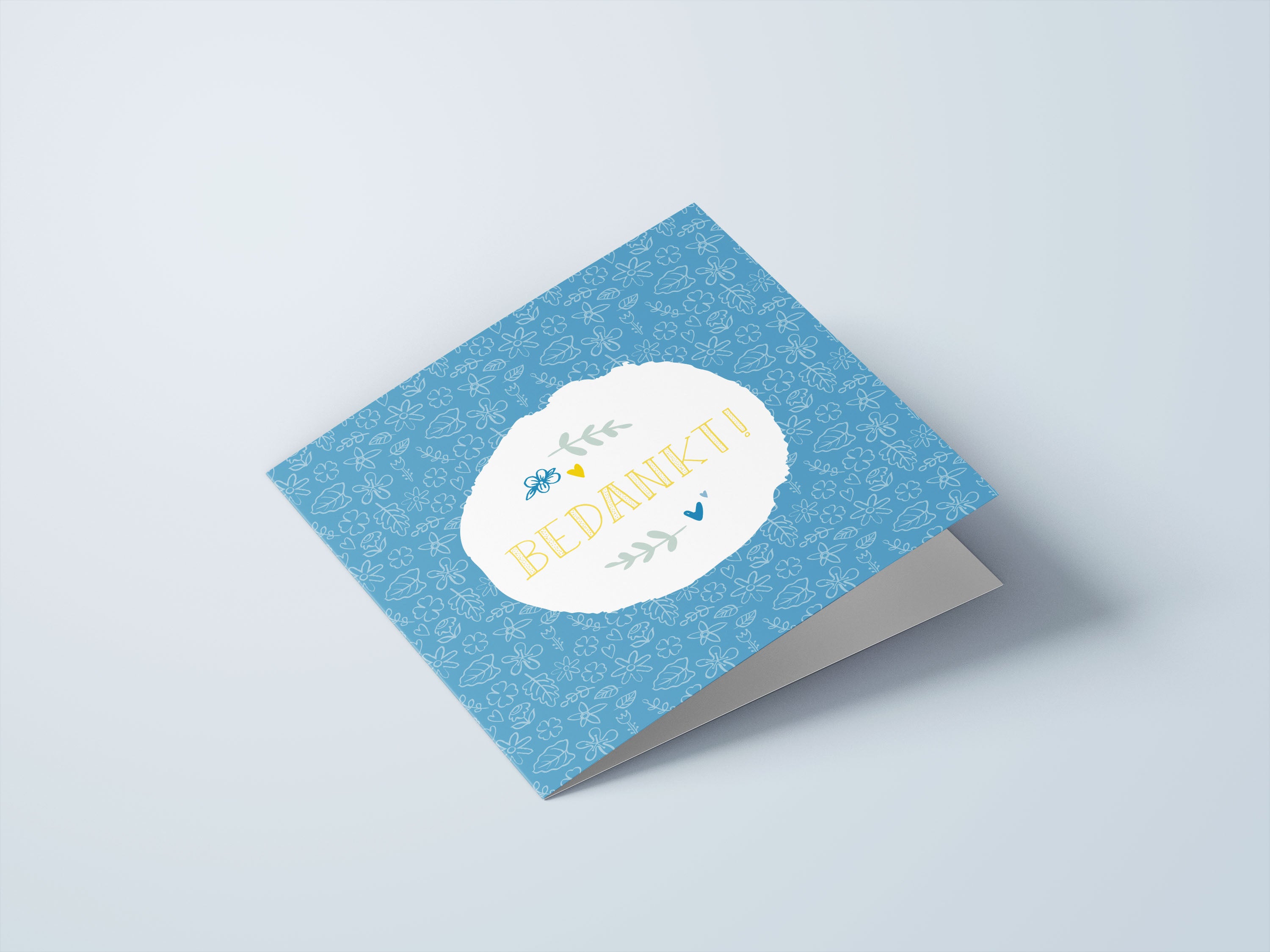 Wenskaarten bedankt / succes - set van 6 - incl enveloppen - Universe