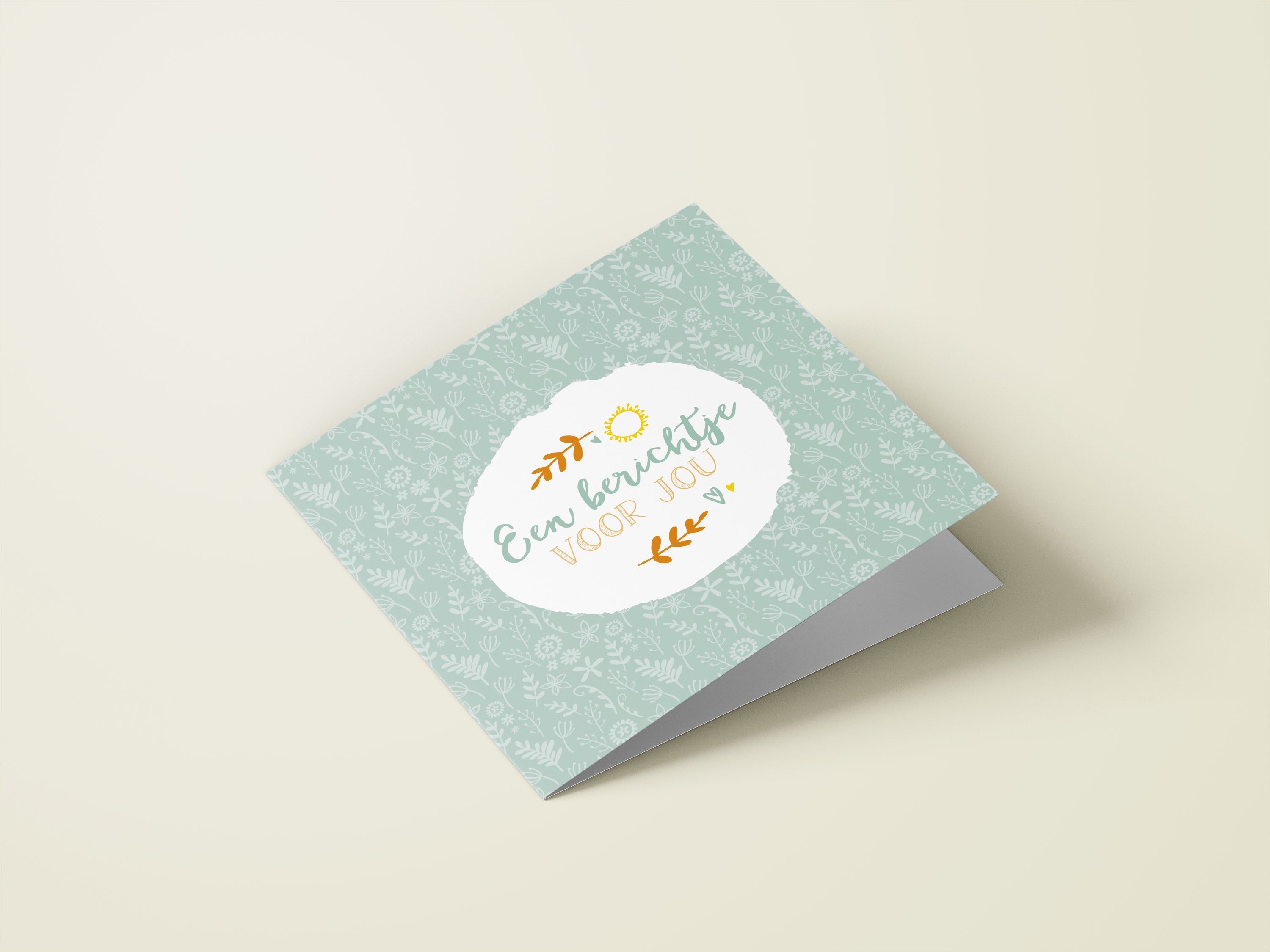 Wenskaarten liefde / vriendschap - set van 6 - incl enveloppen