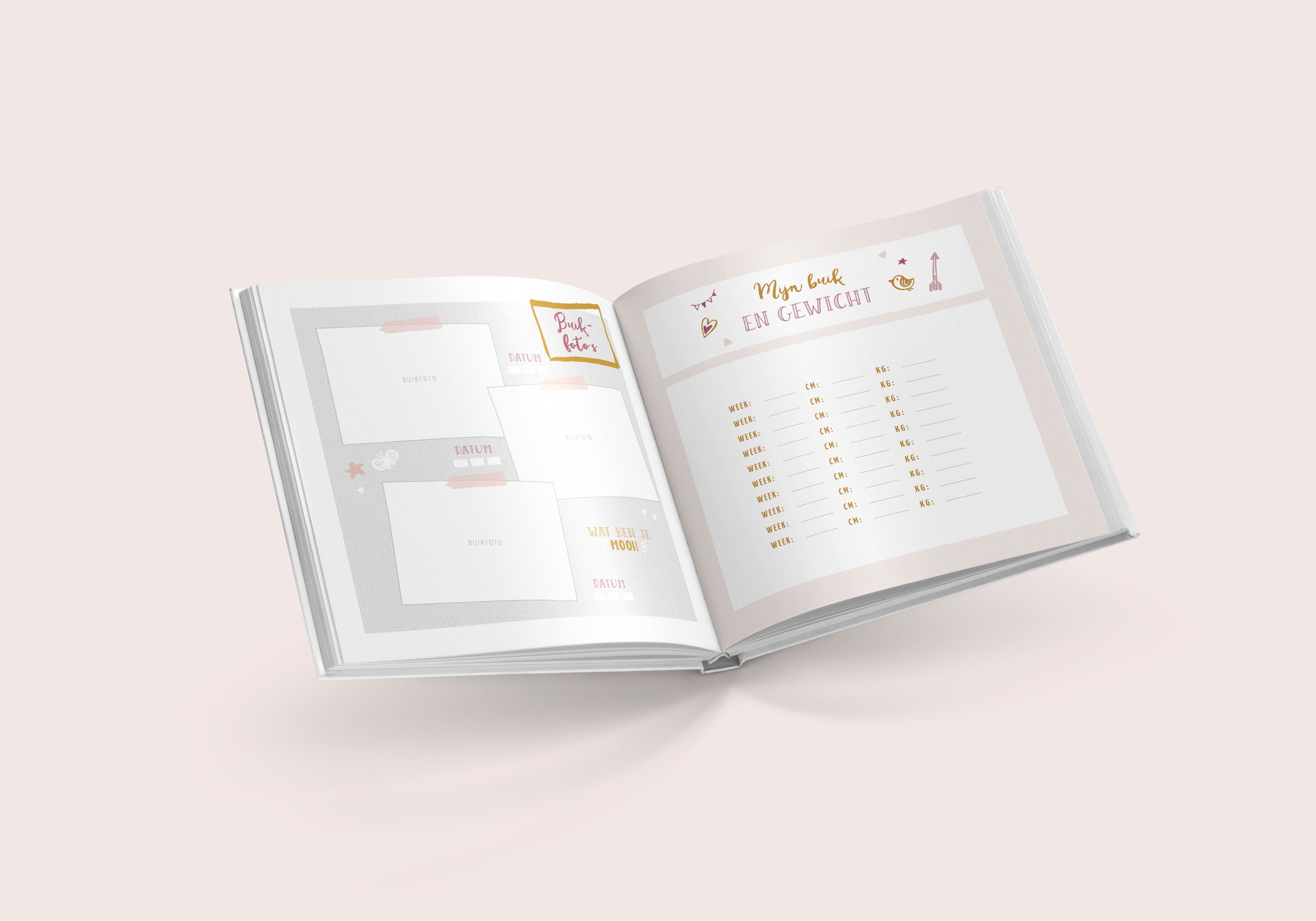Mijn zwangerschapsdagboek - mint