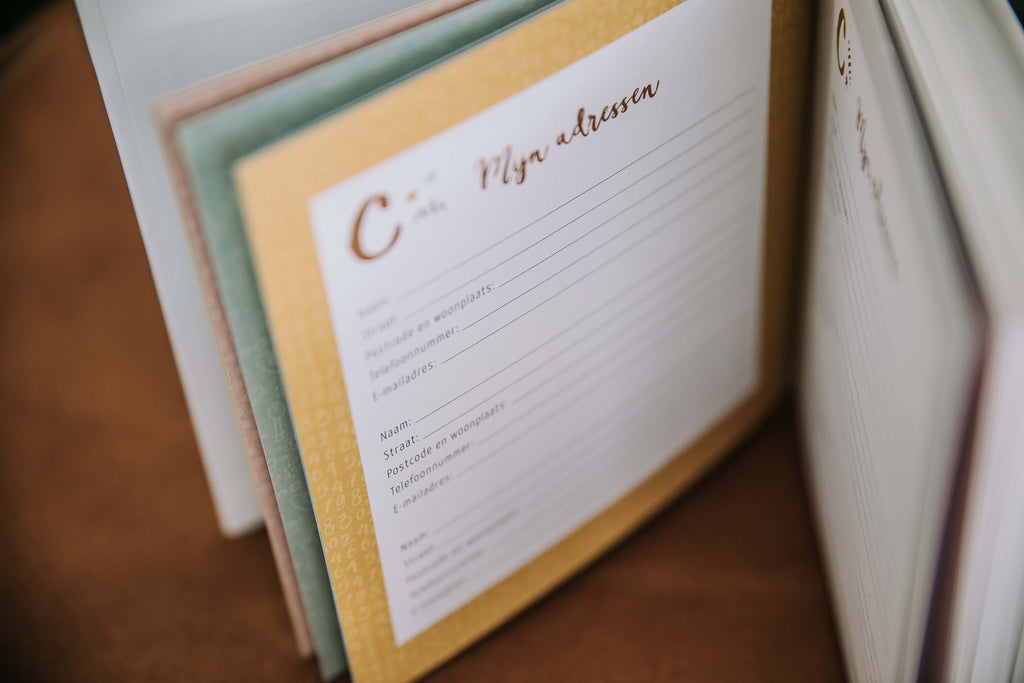 Mijn adressen- & wachtwoordenboek
