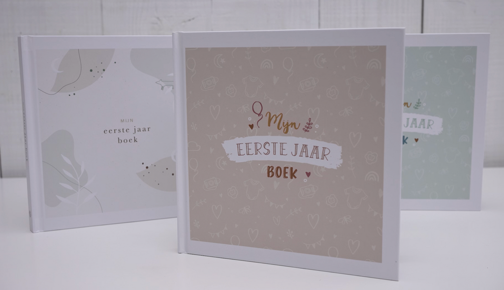 Mijn eerste jaar boek - roze