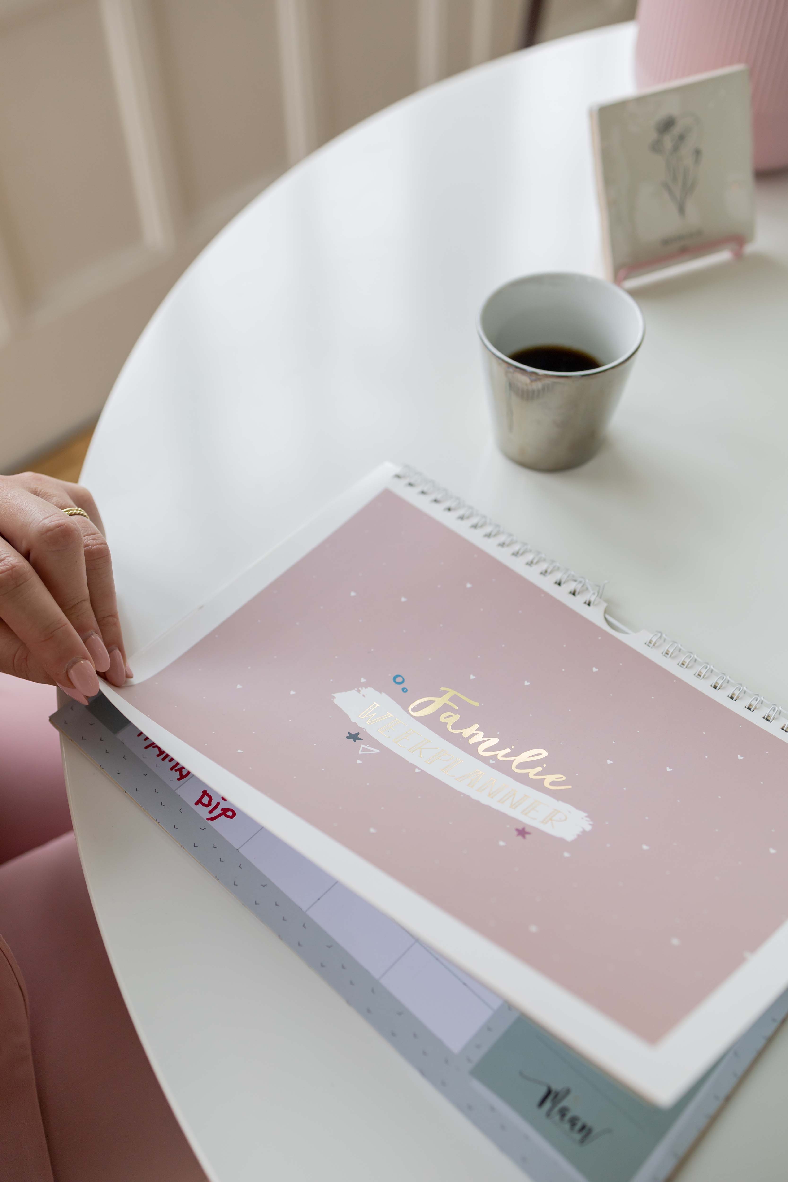 Familie weekplanner incl. stickervel - Universe