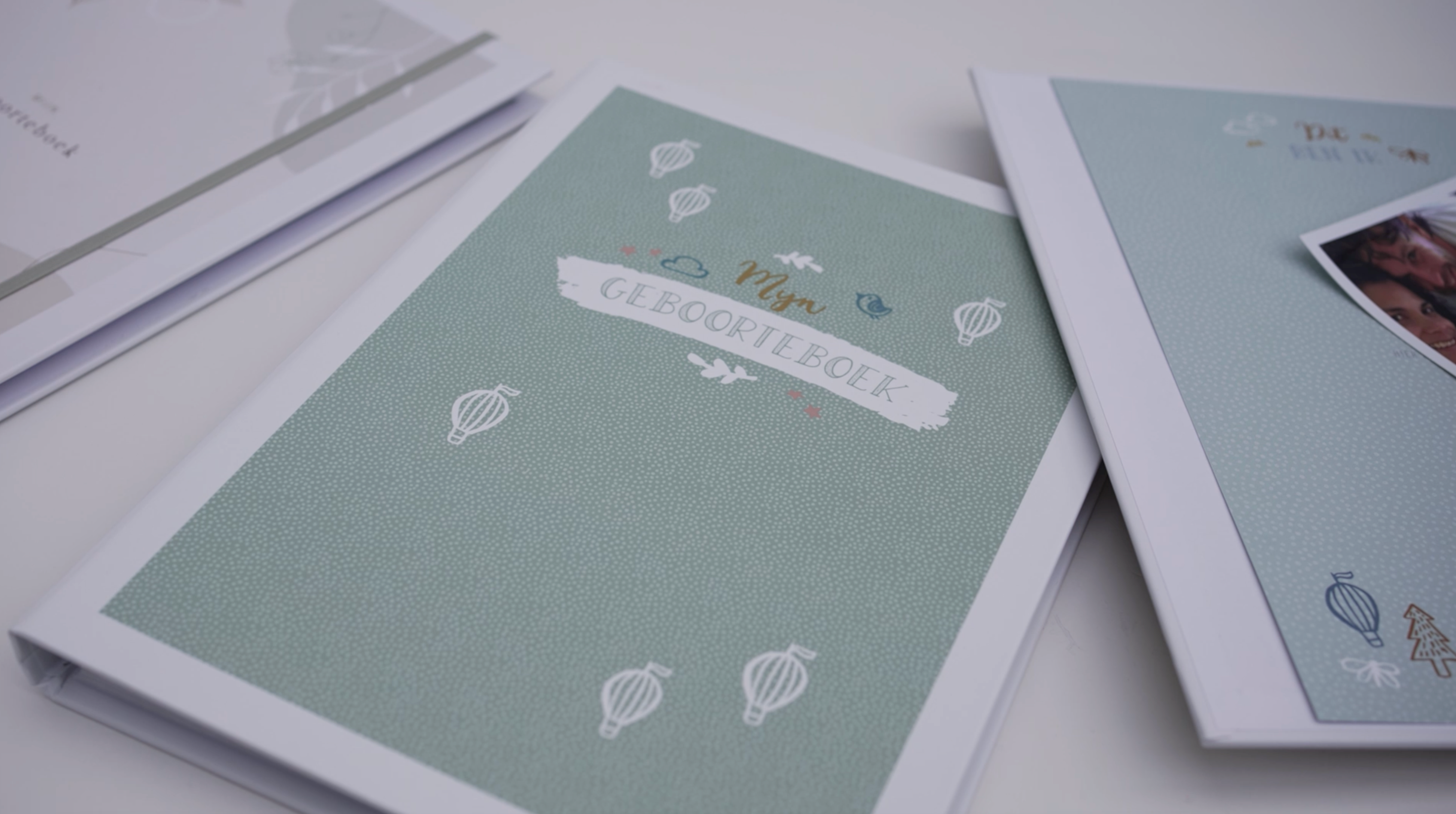 Mijn geboorteboek / kraambezoekboek - mint